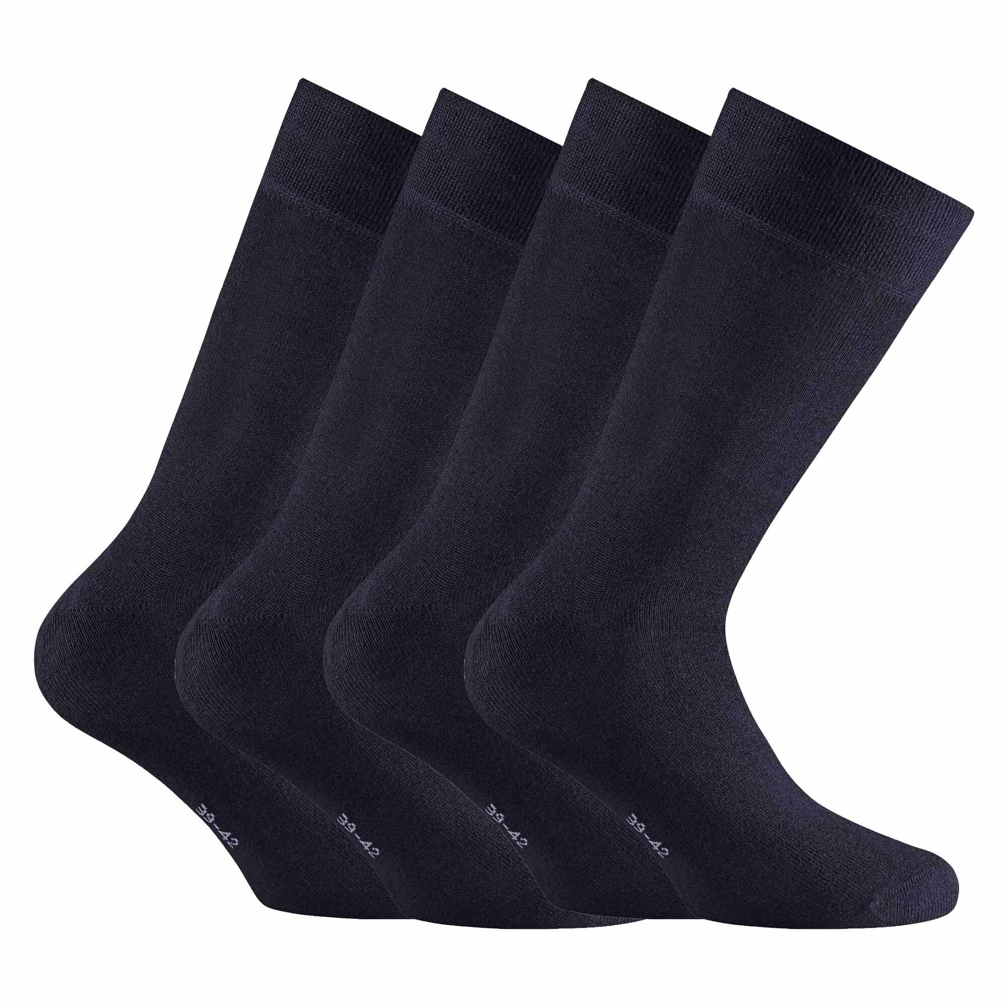 Rohner Socks Kurzsocken Unisex Socken, 4er Pack - Bambus, Kurzsocken