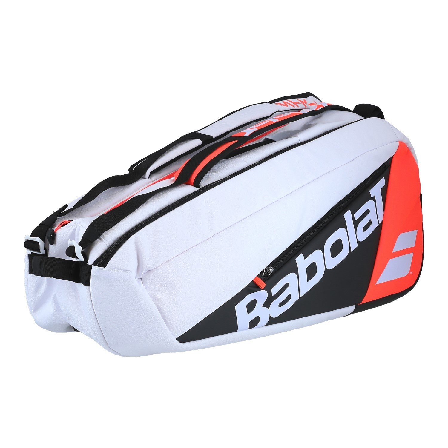 Babolat Sporttasche Tennis-Racketbag (Schlägertasche, 2 Hauptfächer) Pure Strike weiss 6er
