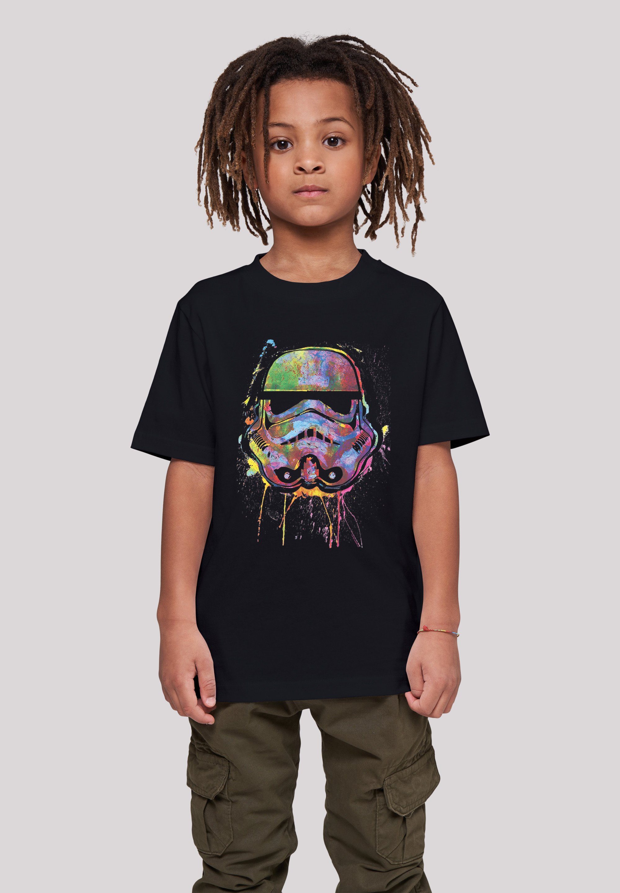 F4NT4STIC T-Shirt Star Wars Stormtrooper Kinder,Premium Unisex Merch,Jungen,Mädchen,Bedruckt schwarz