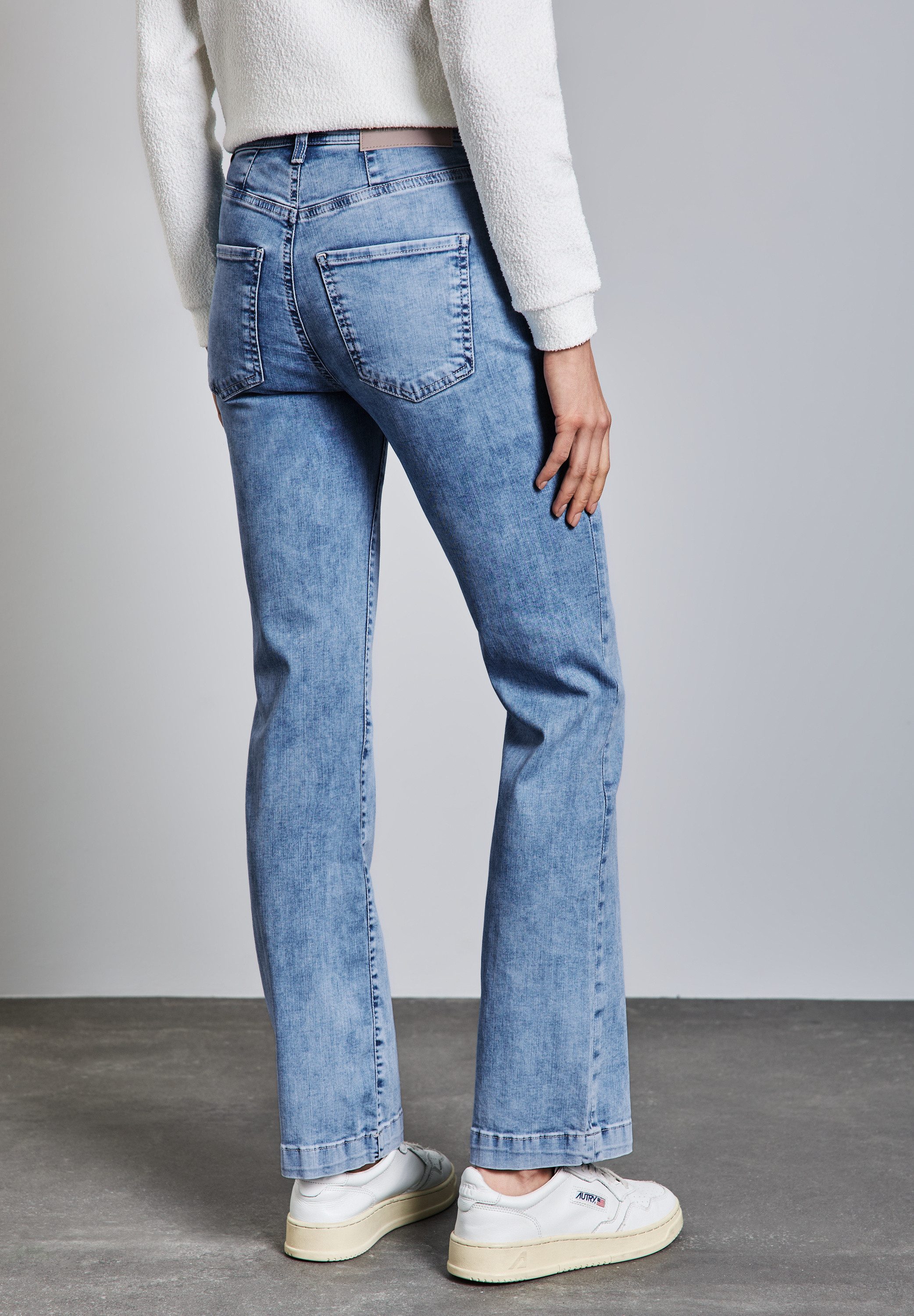 STREET ONE Bootcut-Jeans im Five-Pocket Style günstig online kaufen