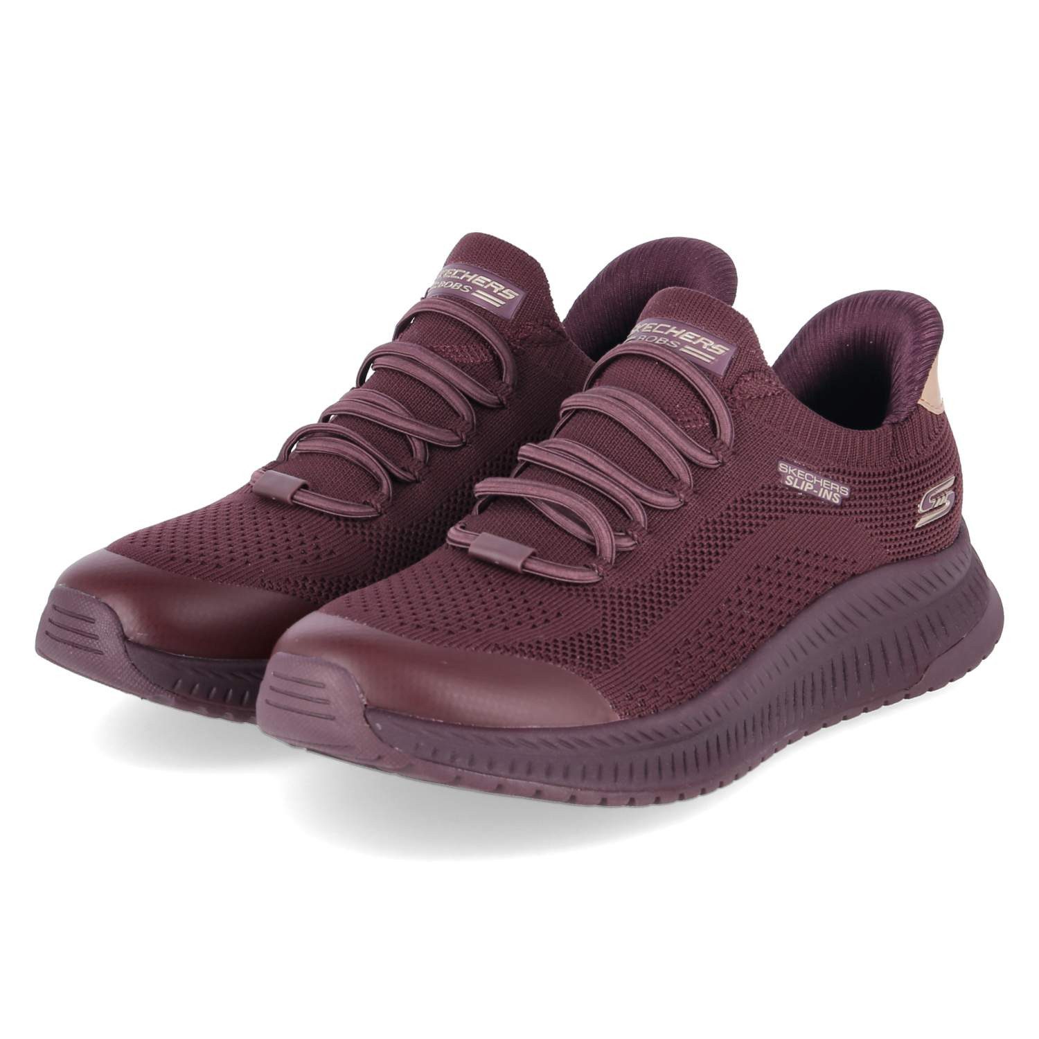 Skechers Skechers 117743 BURG Damen Textil red Slipper