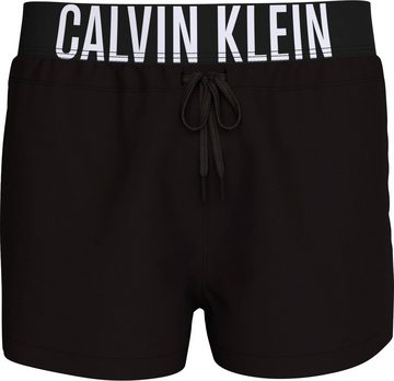 Calvin Klein Swimwear Badeshorts SHORT WB mit Logobund