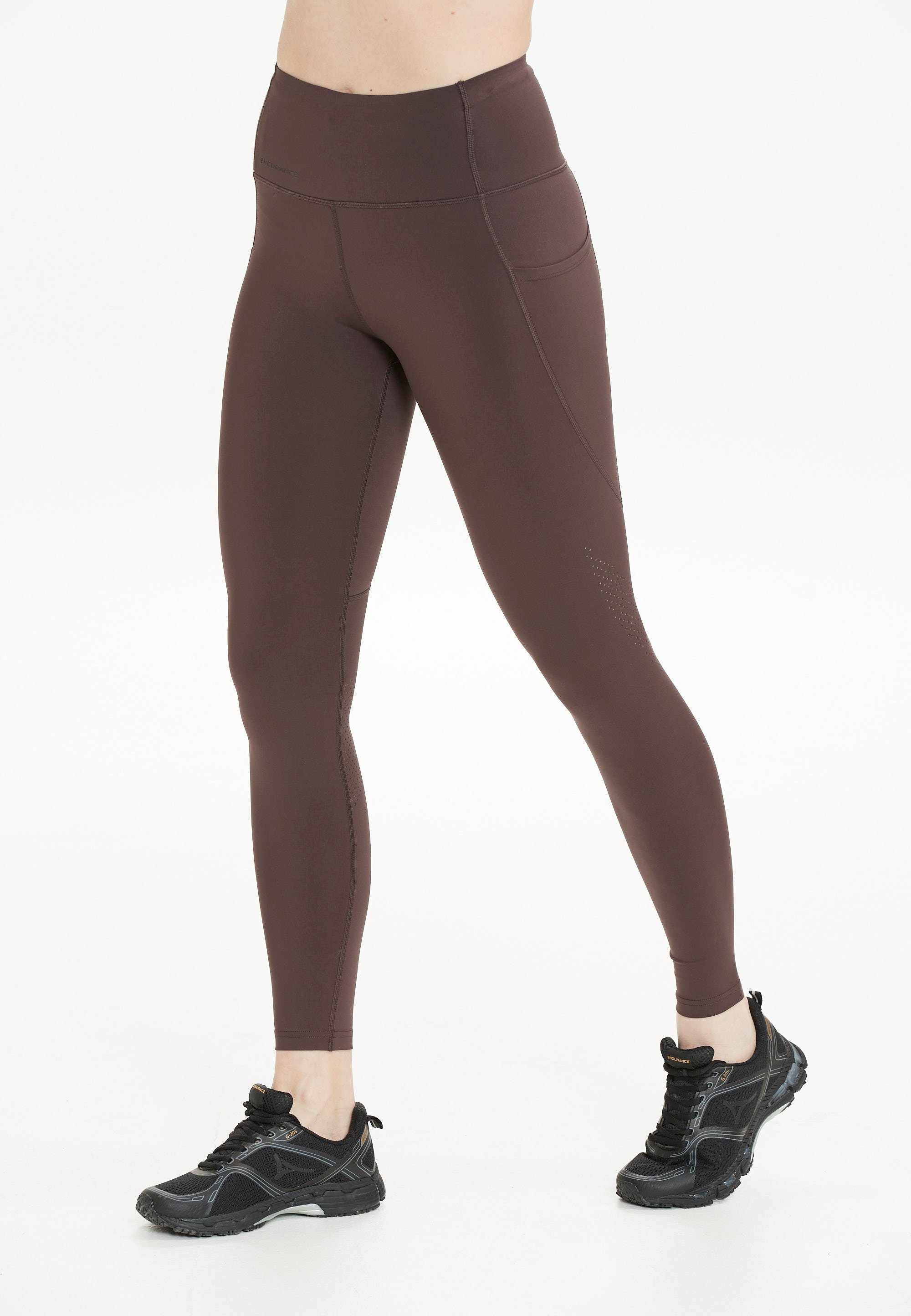 ENDURANCE Funktionstights TATHER W Tights Pocket mit mittlerer Kompression