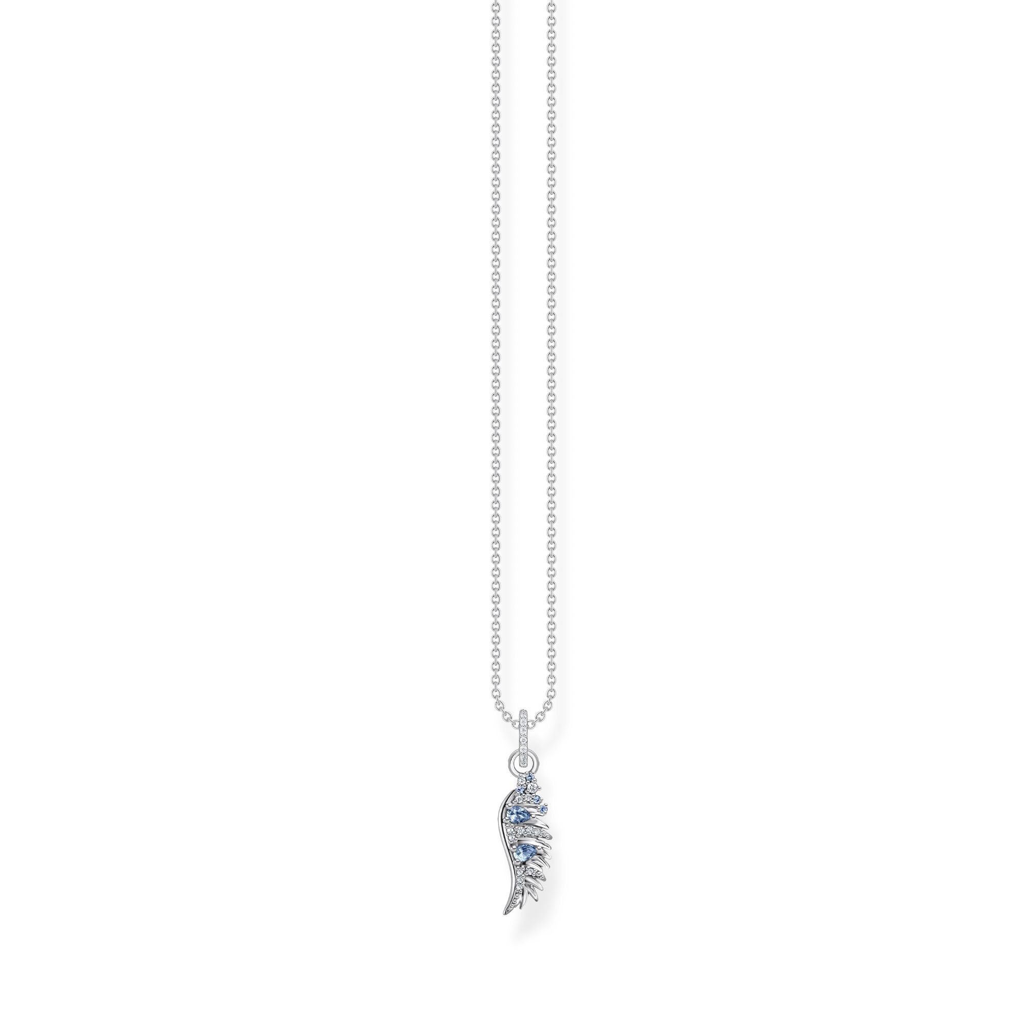 THOMAS SABO Kette mit Anhänger Thomas Sabo Halskette KE2168-644-1-L45V Silber Phoenix Flügel