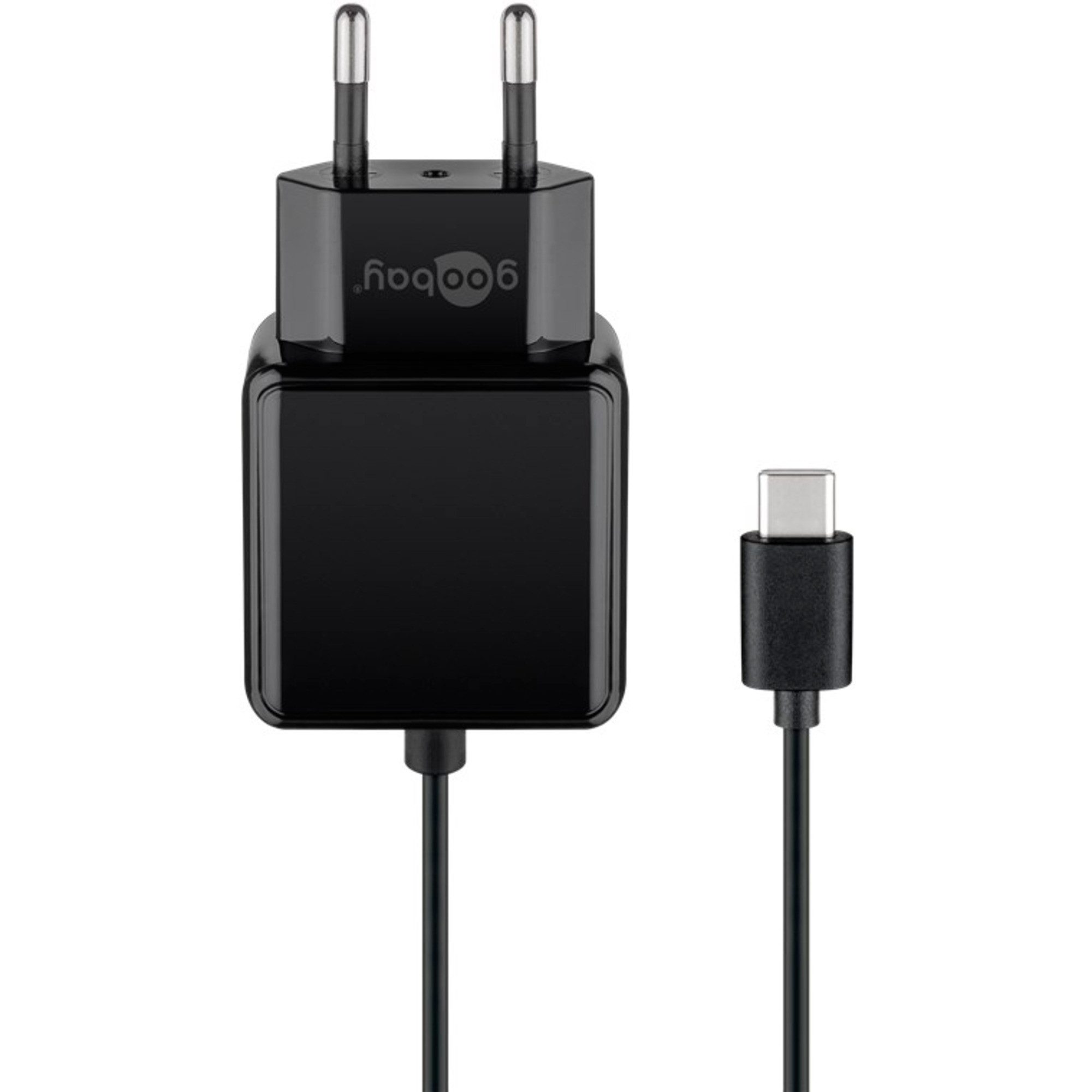 goobay Ladegerät mit 1,5m USB-C Anschlusskabel Werkzeug-Akku-Ladetechnik