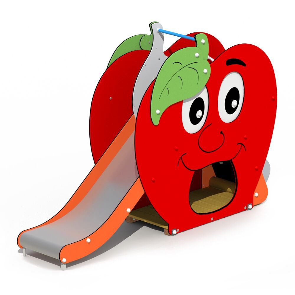 Europlay Rutsche Rutsche Apfel, Ideal für Kinderkrippe und Kindergarten