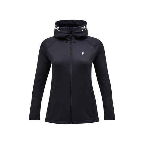 Peak Performance Fleecejacke Damen Fleecejacke mit Kapuze RIDER