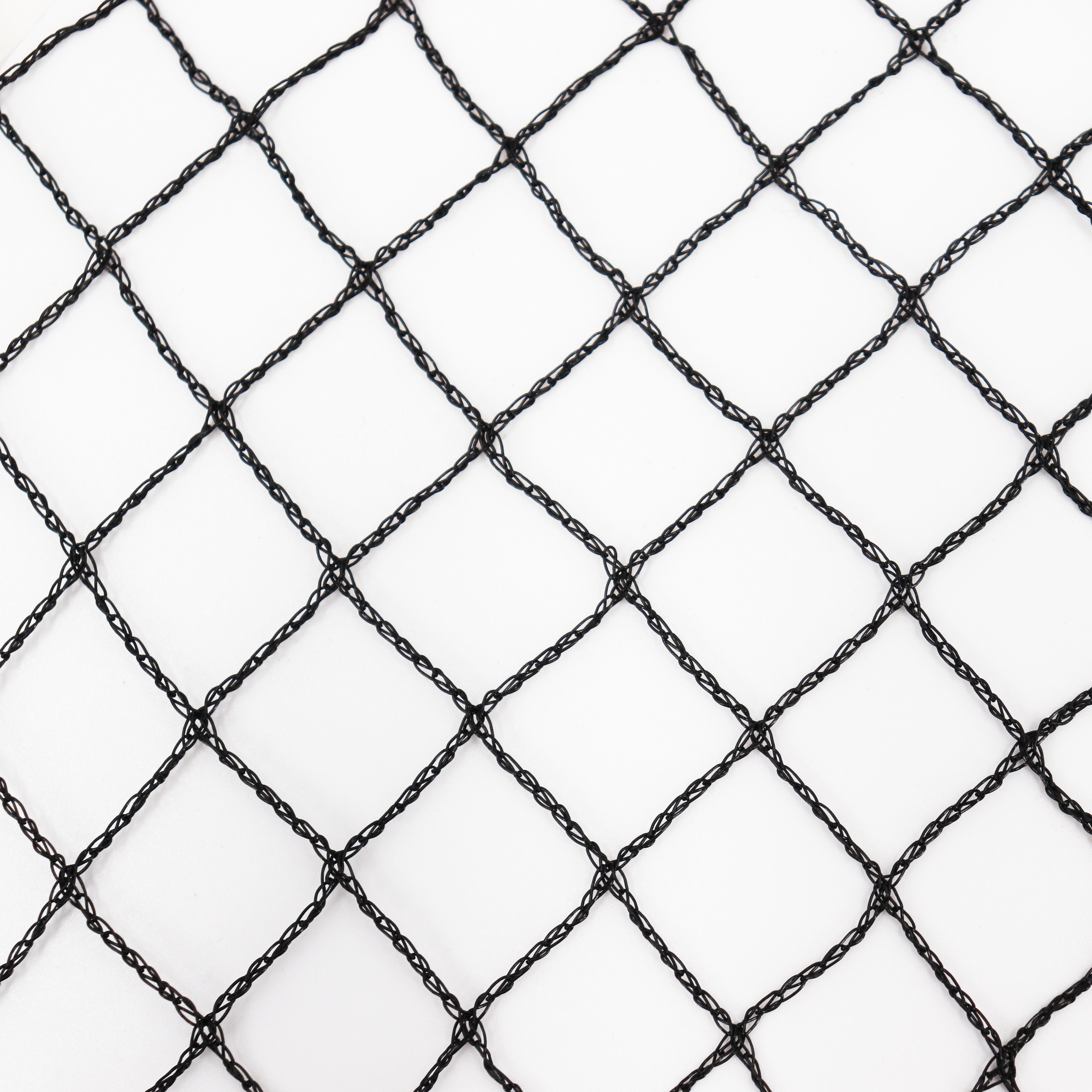 Aquagart Laubschutznetz Teichnetz 4m x 6m schwarz Laubnetz Vogelschutznetz robust (1-St)
