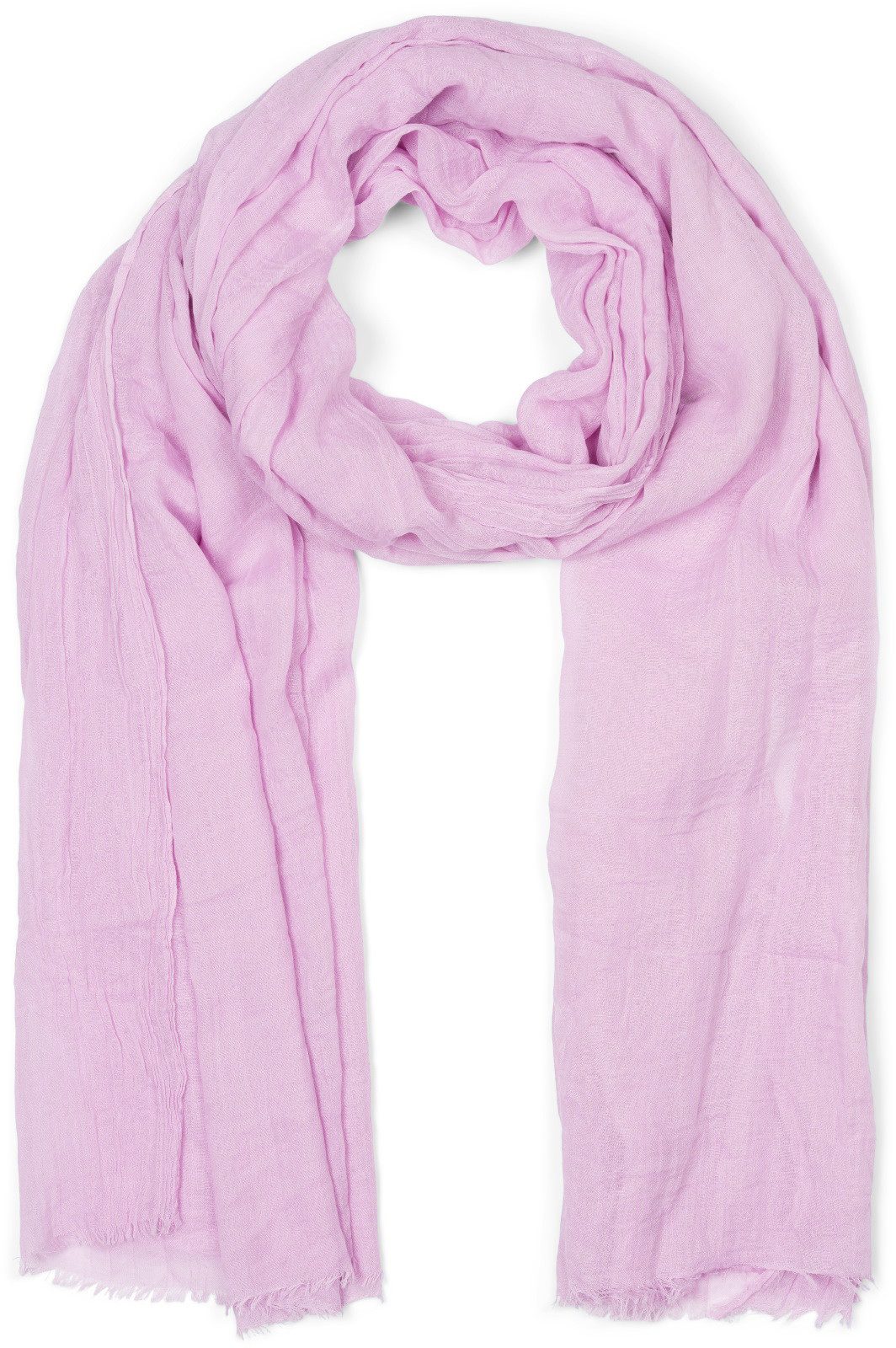 styleBREAKER Modeschal Leichter Schal Einfarbig, (1-St) günstig online kaufen