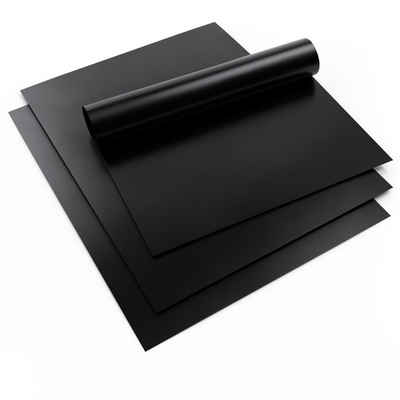 Arendo Grillschale, Glasfasergewebe, (Set, 3-St), Grillmatte PTFE antihaftbeschichtet - Backmatte / bis Max. 260°C / 40x50 cm