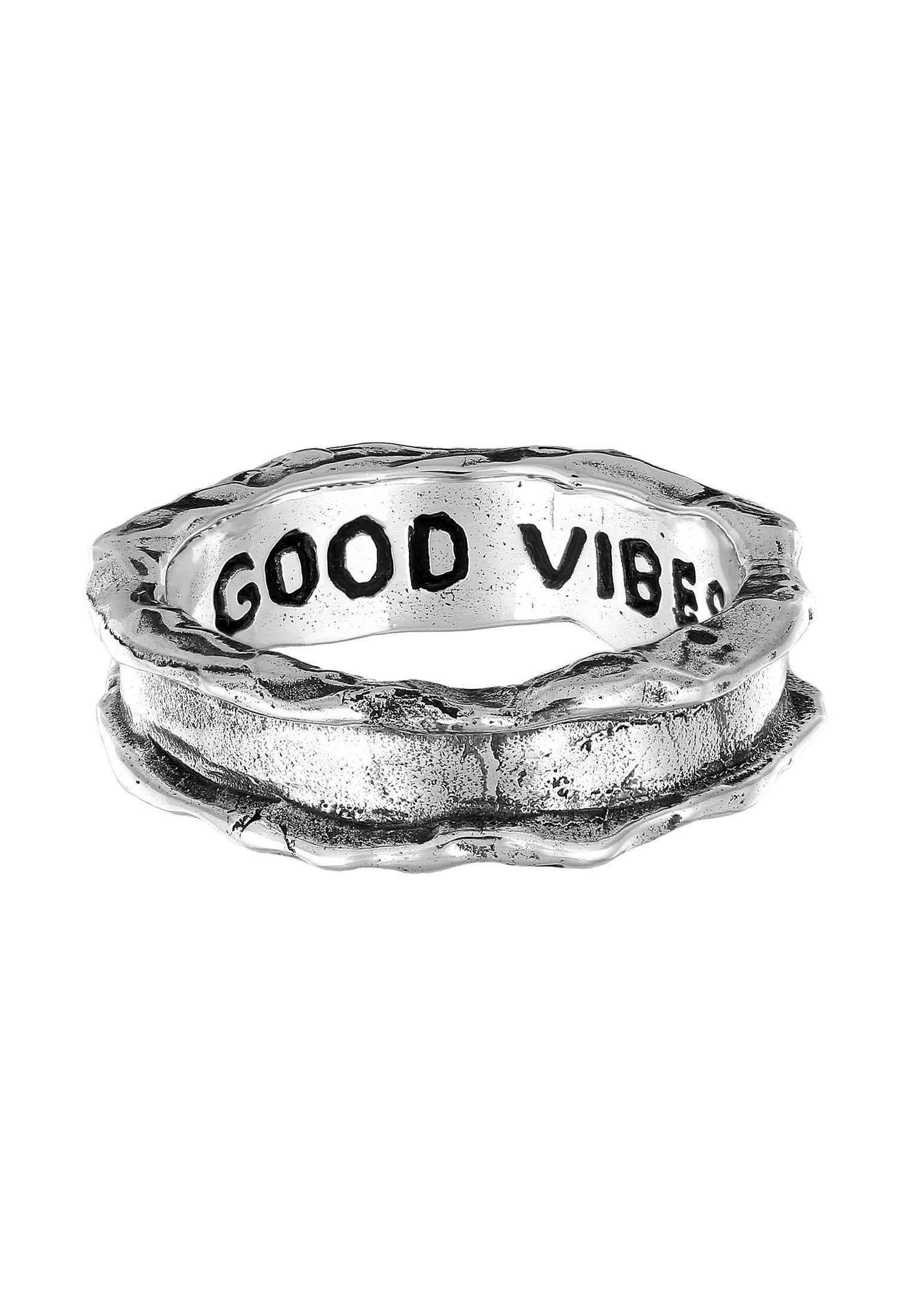 HAZE & GLORY Silberring Herren - Good Vibes Only 925 Silber günstig online kaufen