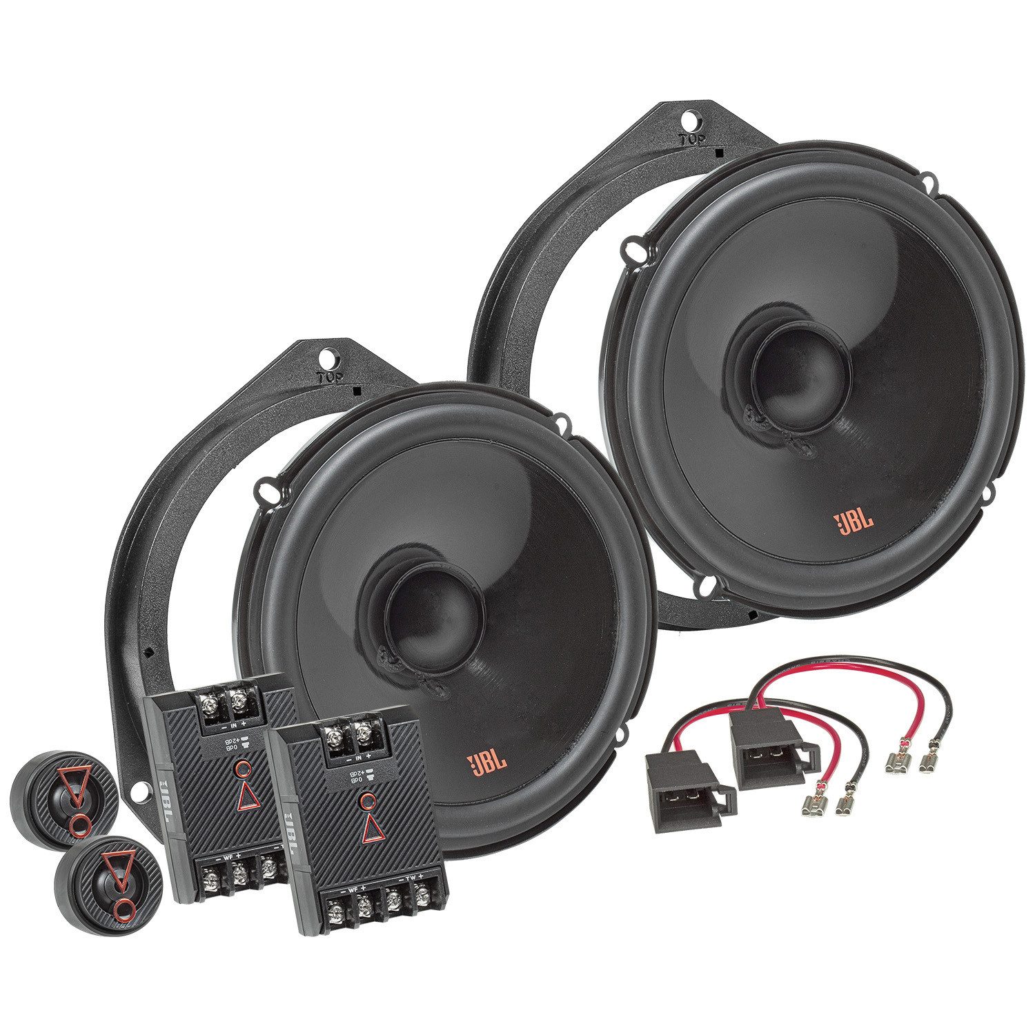 Haut-Parleurs Composants JBL Stage3 607CF Pour Voiture - Kit 2 Voies 16,5 Cm (6,5 Pouces) - 12