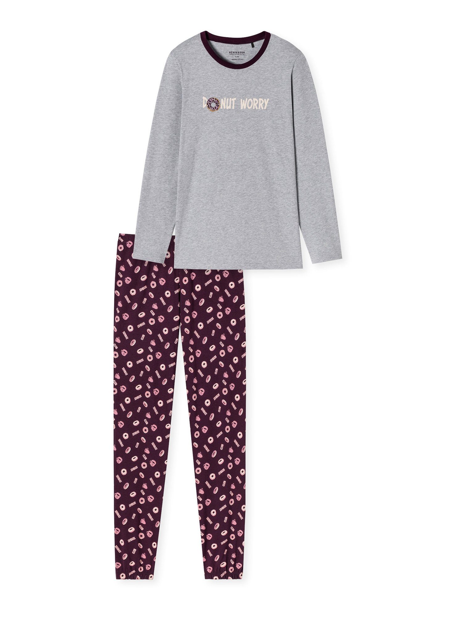 Schiesser Pyjama Teens Nightwear schlafanzug pyjama schlafmode