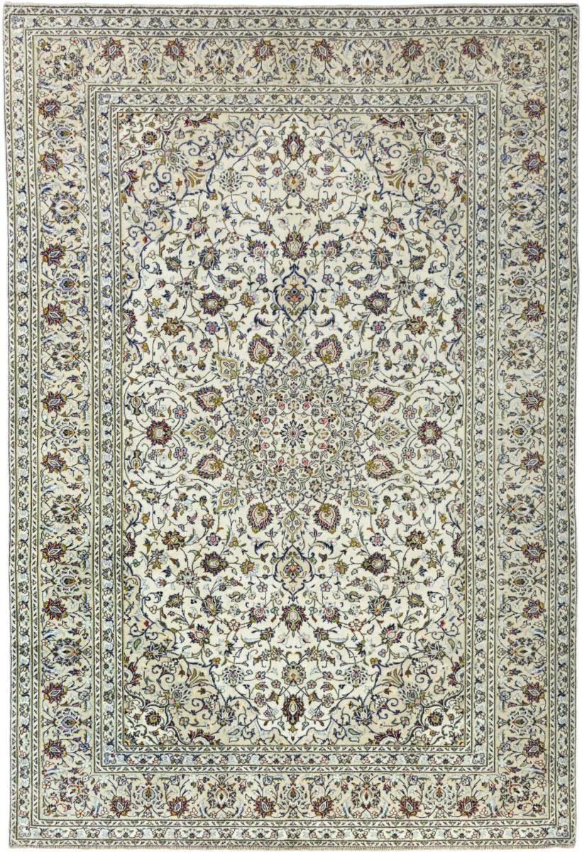 Orientteppich Keshan 240x350 Handgeknüpfter Orientteppich / Perserteppich, Nain Trading, rechteckig, Höhe: 12 mm