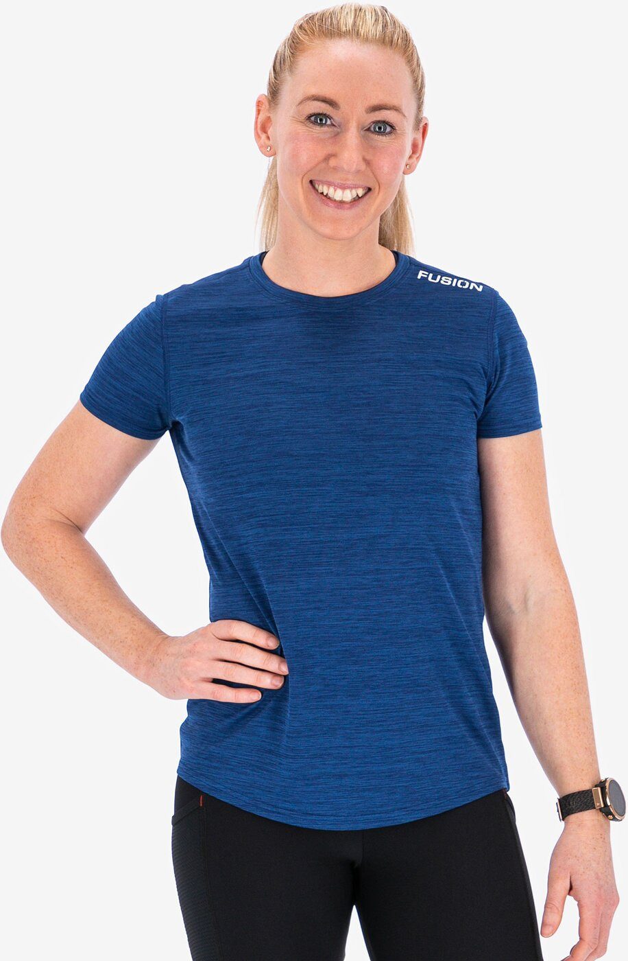 Fusion Funktionsshirt Womens C3 T-Shirt NIGHT BLUE