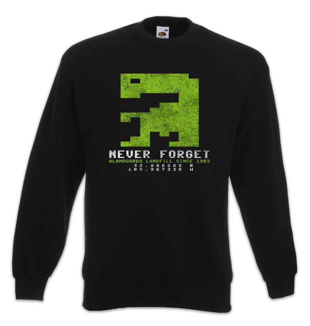 Sweatshirt Never Forget Sprite Sweatshirt Außerirdischer Extra Terrestrial ET