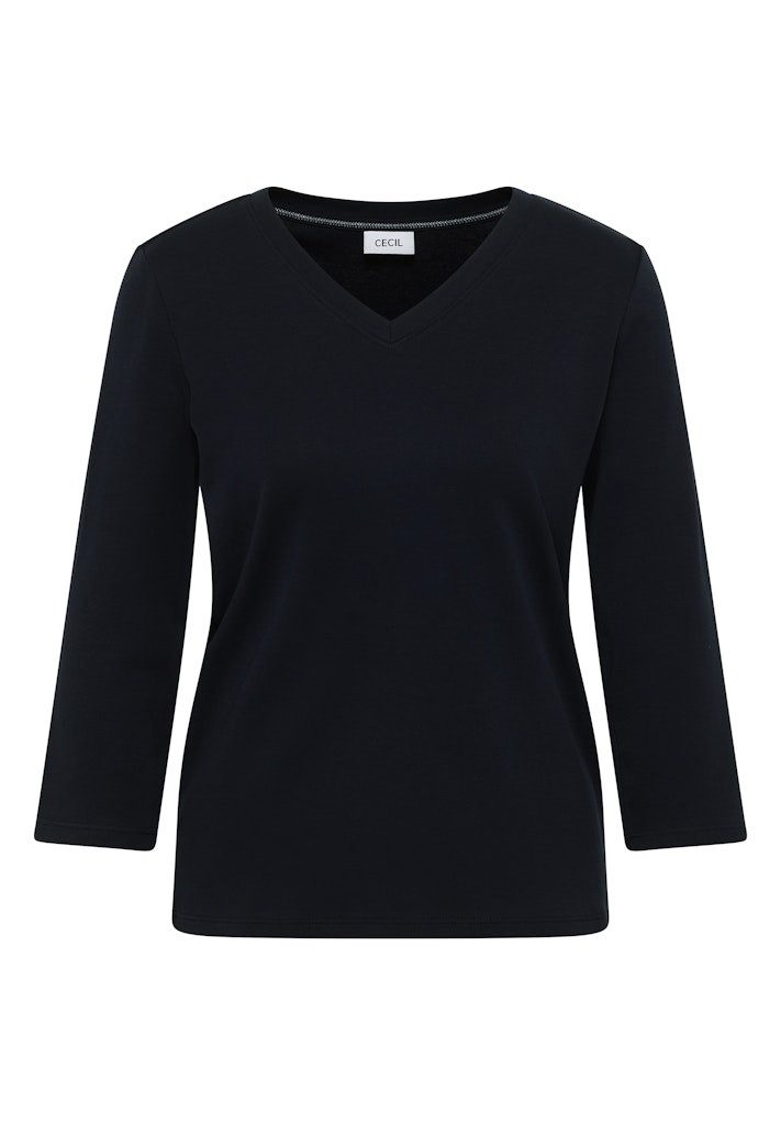 CECIL T-Shirt NOS Basic V-Neck T-Shirt günstig online kaufen