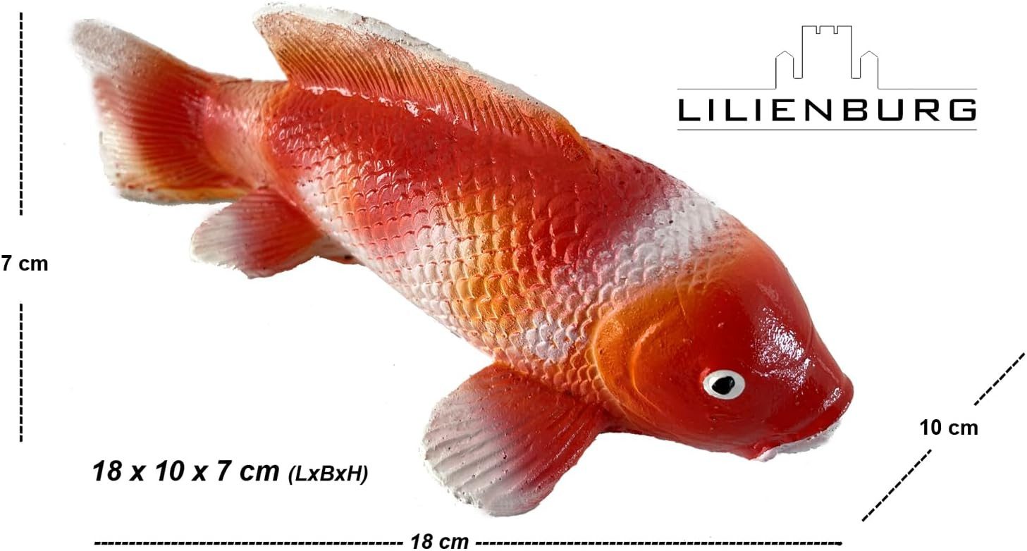 LB H&F Lilienburg Teichfigur Teichfigur Fisch KOI Schwimmtier Dekofigur Tie günstig online kaufen