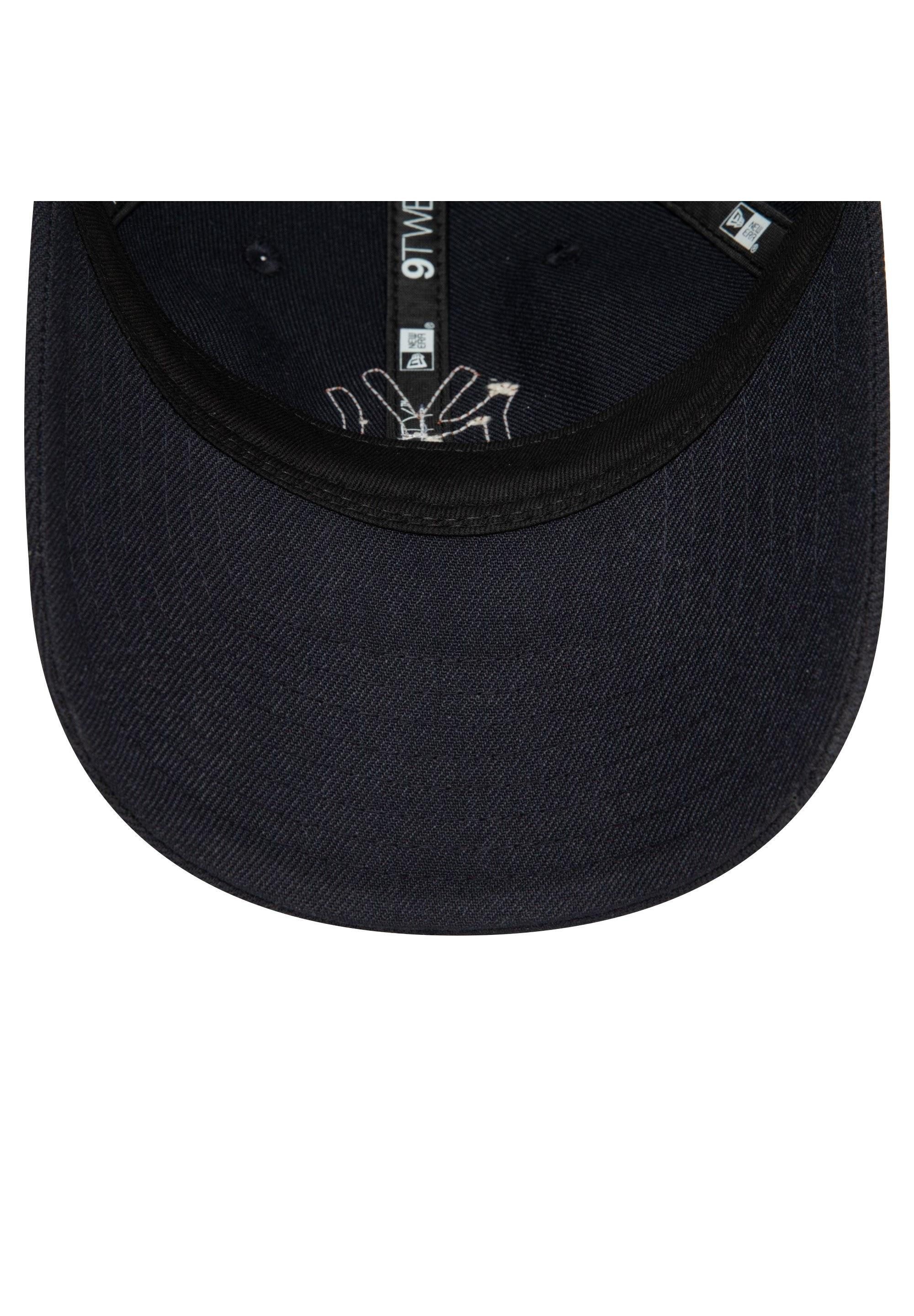 New Era Baseball Cap New York Yankees MLB Boucle Marineblau Verstellbare 9Twenty Cap New Er (1-St)