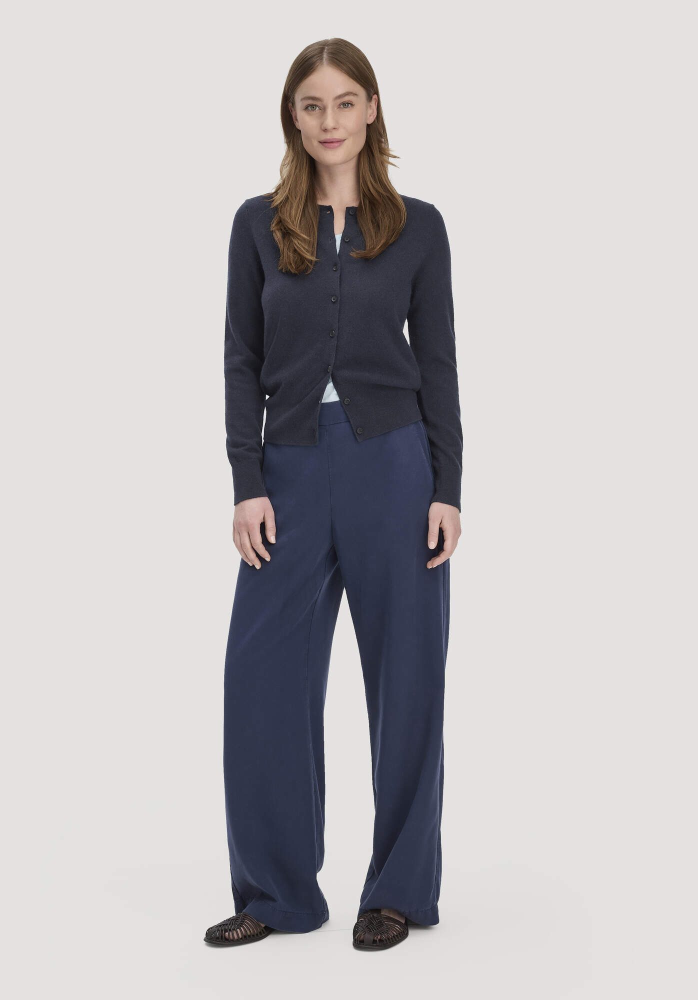 Hessnatur Stoffhose aus TENCEL™ Lyocell (1-tlg)