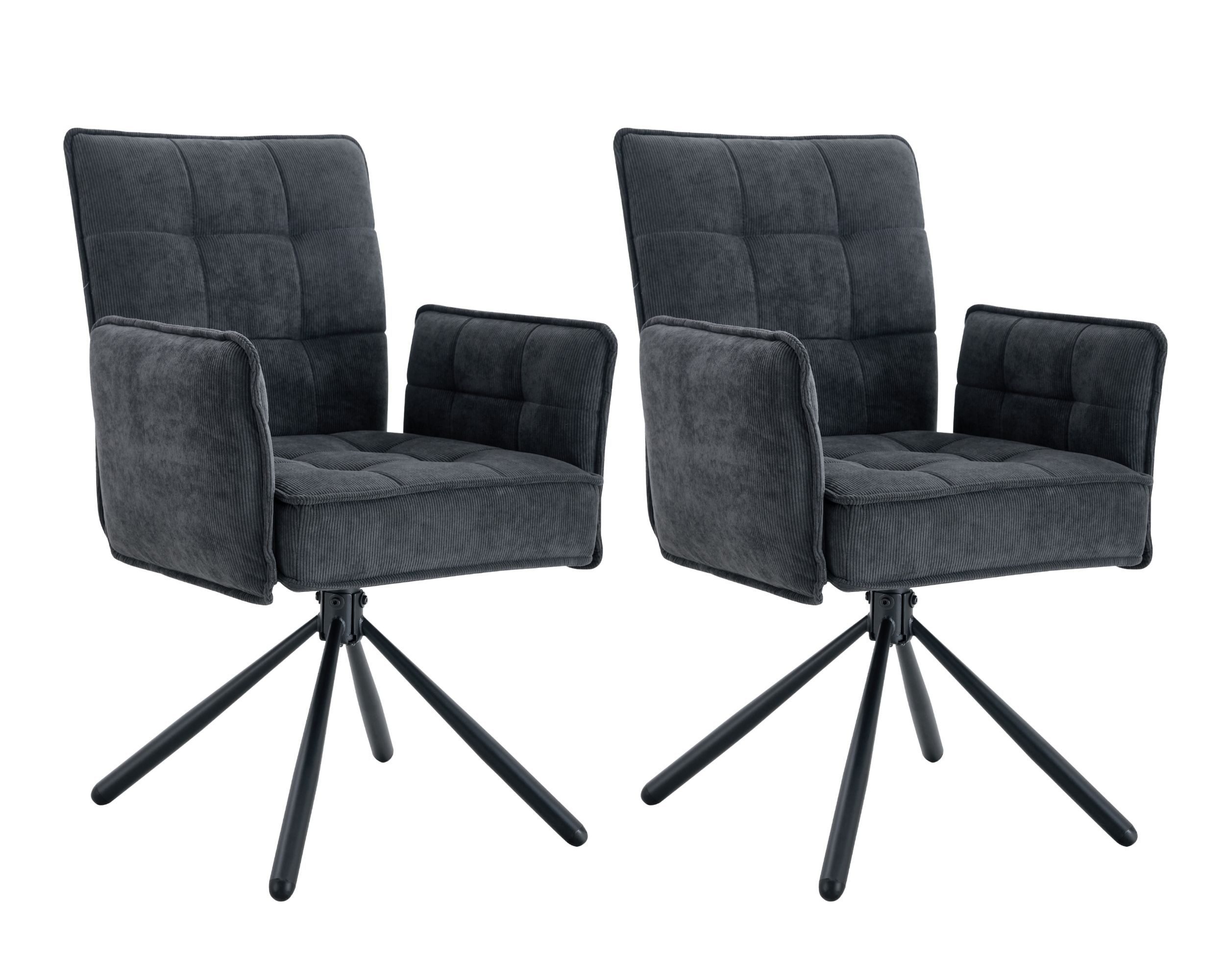 Duo Collection Polsterstuhl Esszimmerstuhl Nola (2er günstig online kaufen