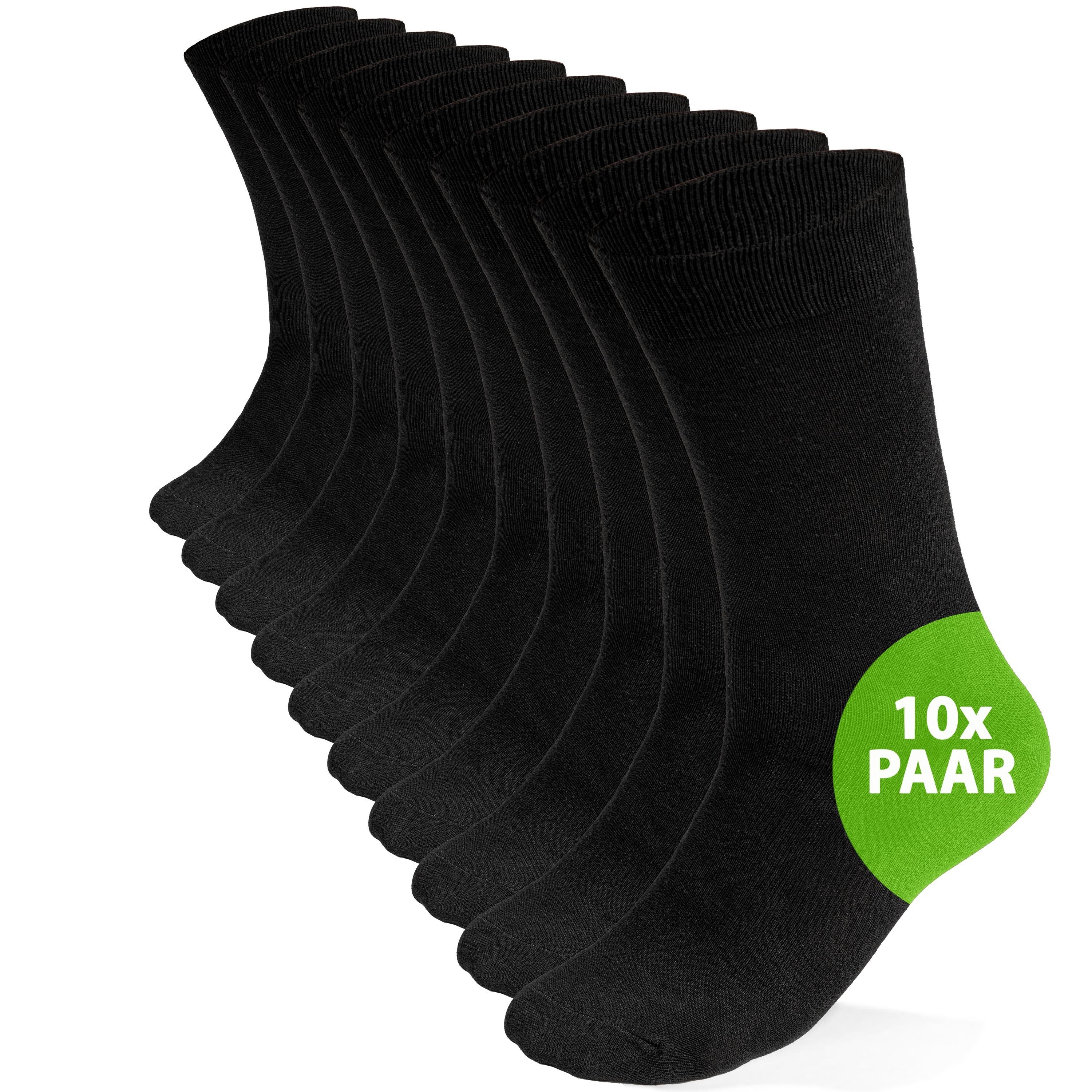 Kemes Businesssocken lange Socken Herren 10 Paar 95% Baumwolle 5% Elasthan günstig online kaufen
