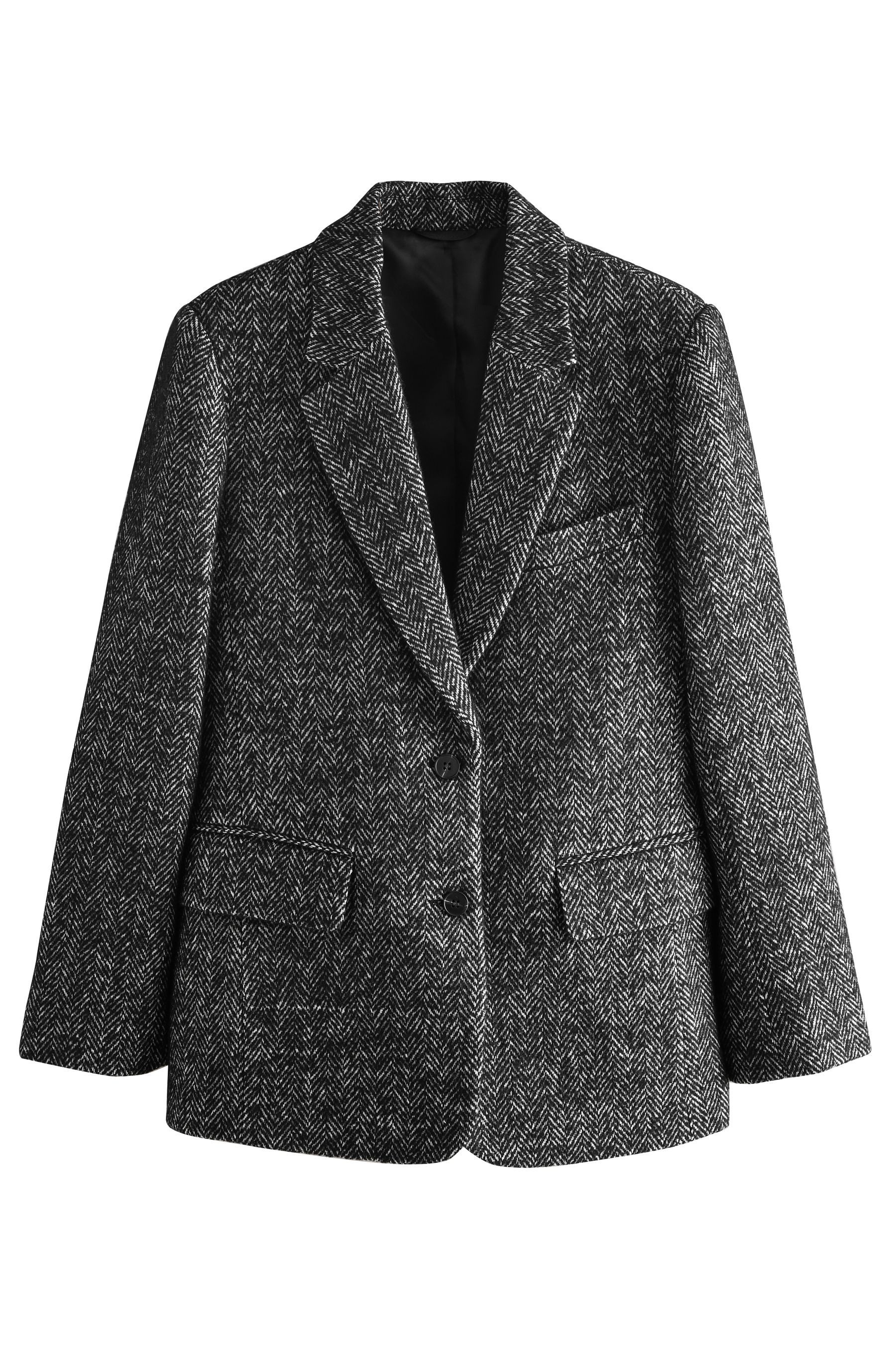 Next Jackenblazer N. Premium Blazer mit Fischgrätmuster (1-tlg) günstig online kaufen