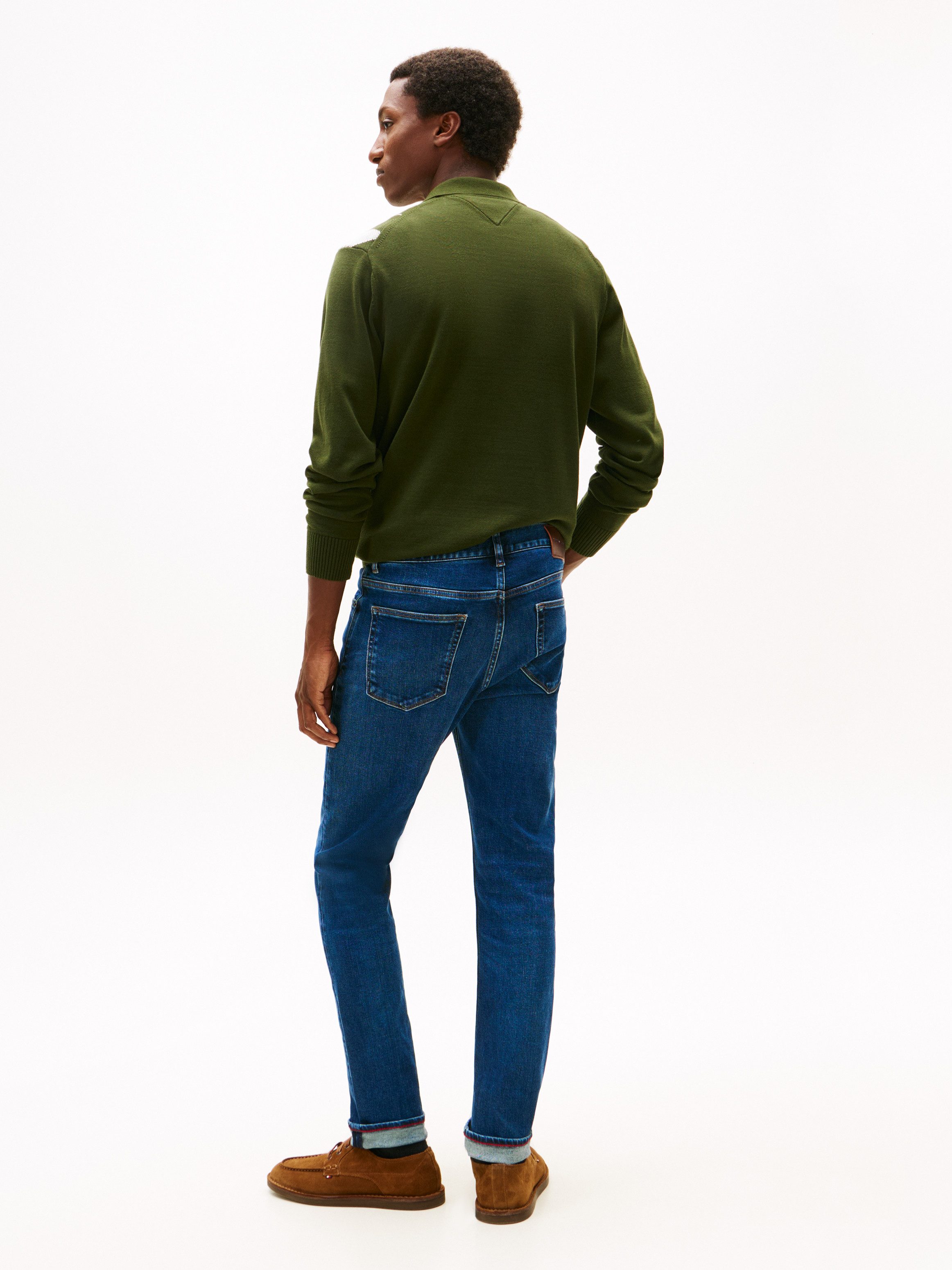 Tommy Hilfiger Slim-fit-Jeans BLEECKER Slim Fit mit Fade-Effekten, schmale Form – Bild 5 von 5