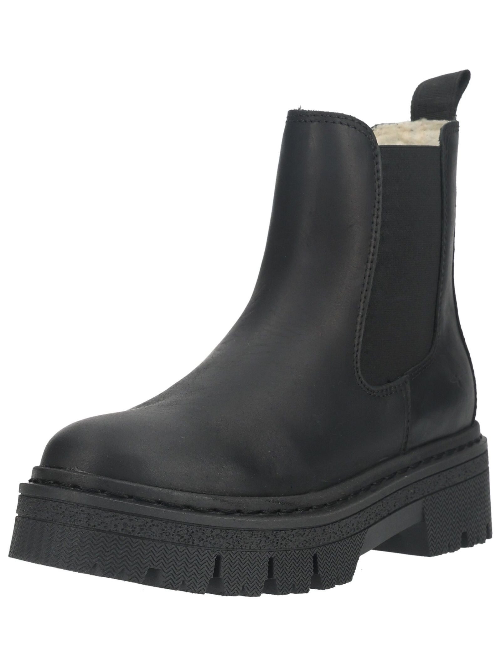 Tamaris Stiefelette Leder/Textil . Stiefelette