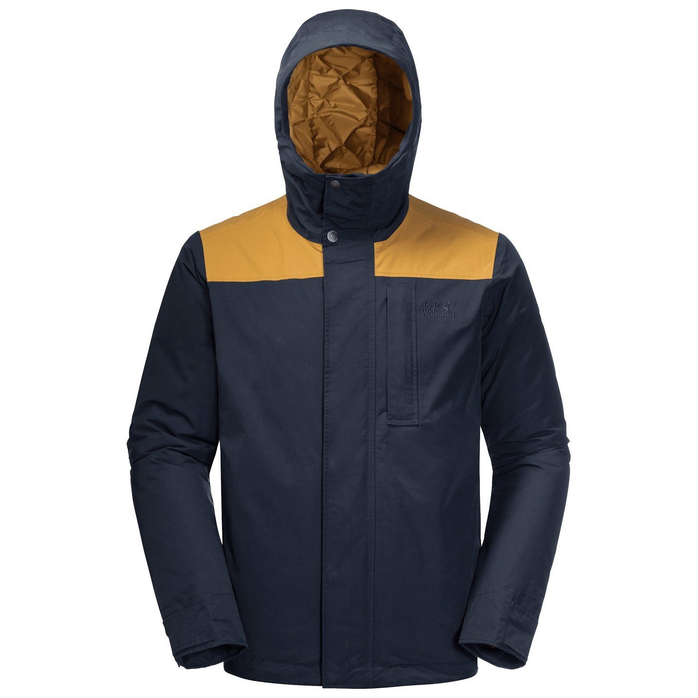 Jack Wolfskin Winterjacke Oakwood dunkelblau Herren günstig online kaufen