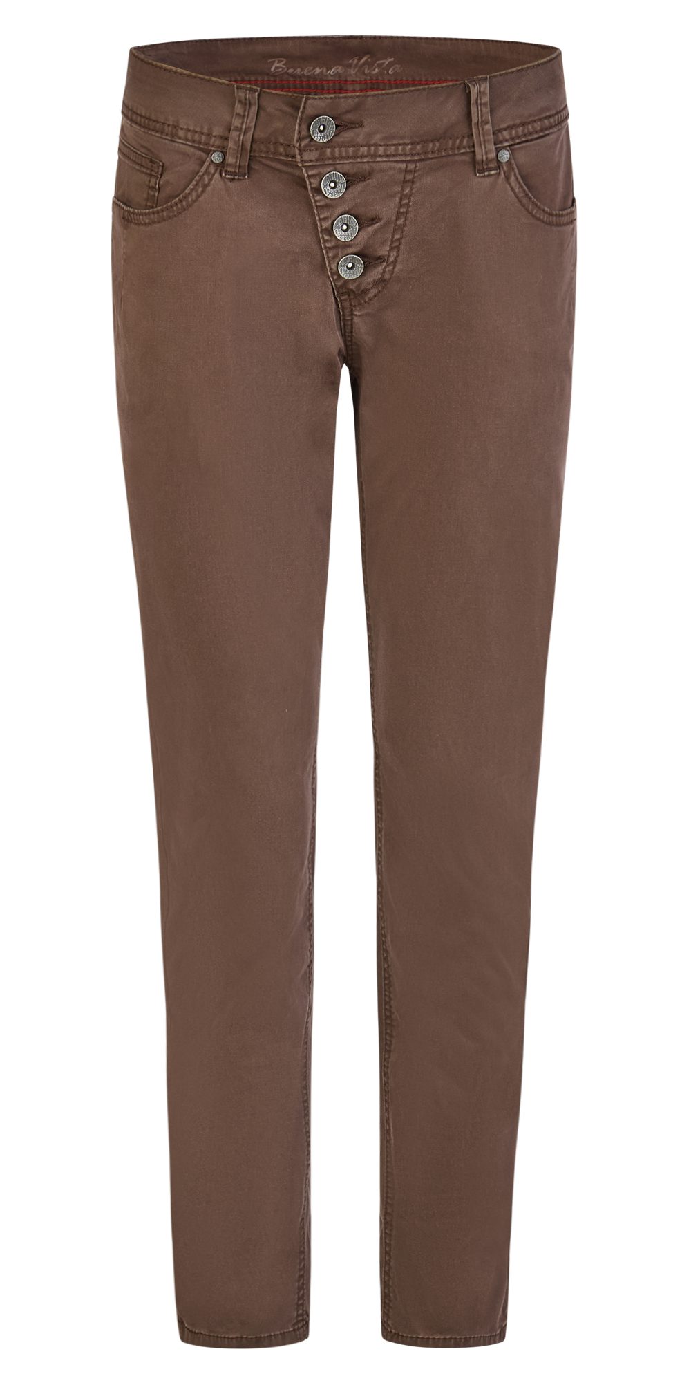 Buena Vista Stretch-Jeans BUENA VISTA MALIBU CROPPED kaffee 2602 B5826 4003.8340 - Stretch Twill