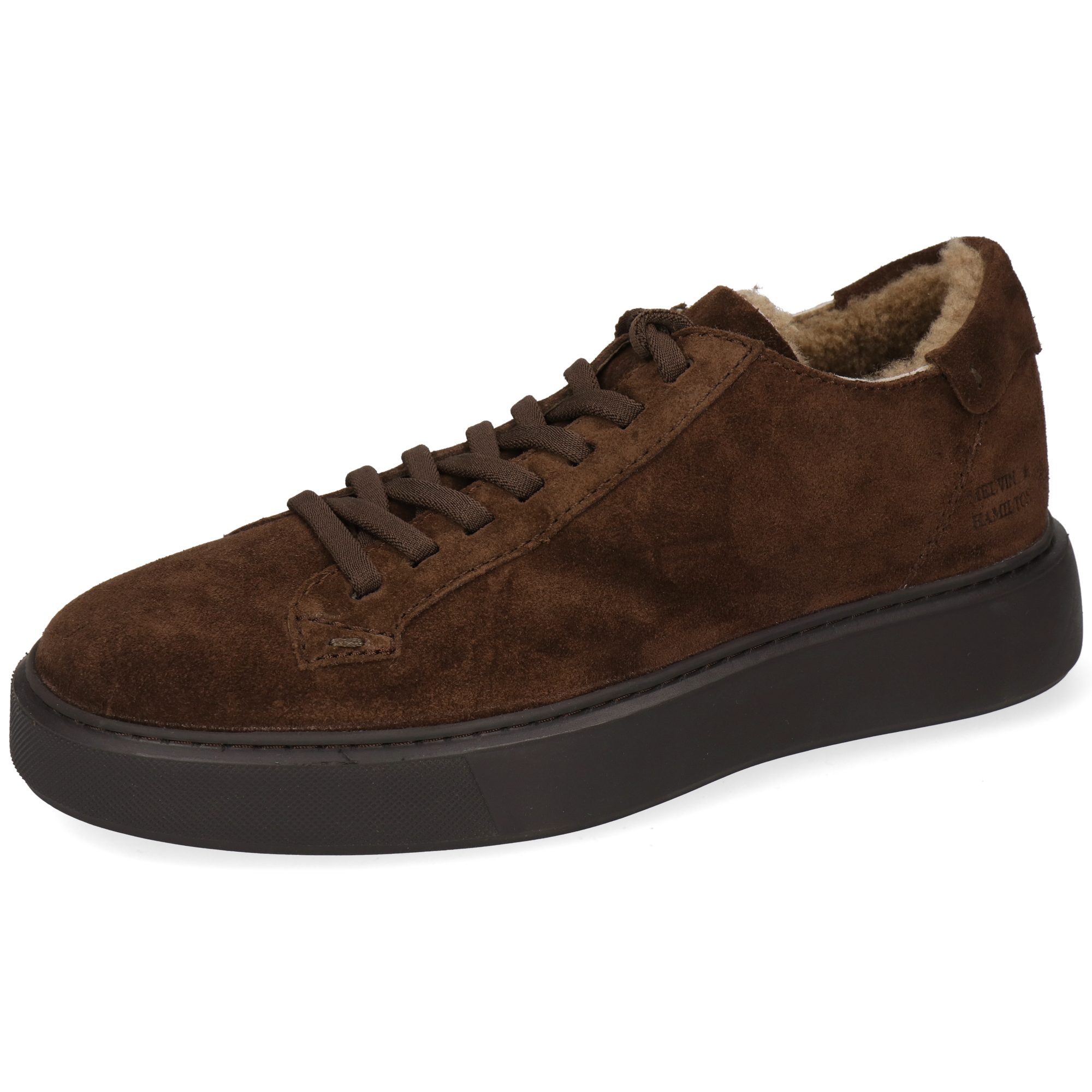 Melvin & Hamilton Evan 1 Leder-Sneakers für Herren Sneaker Plateausohlen, Echtes Leder