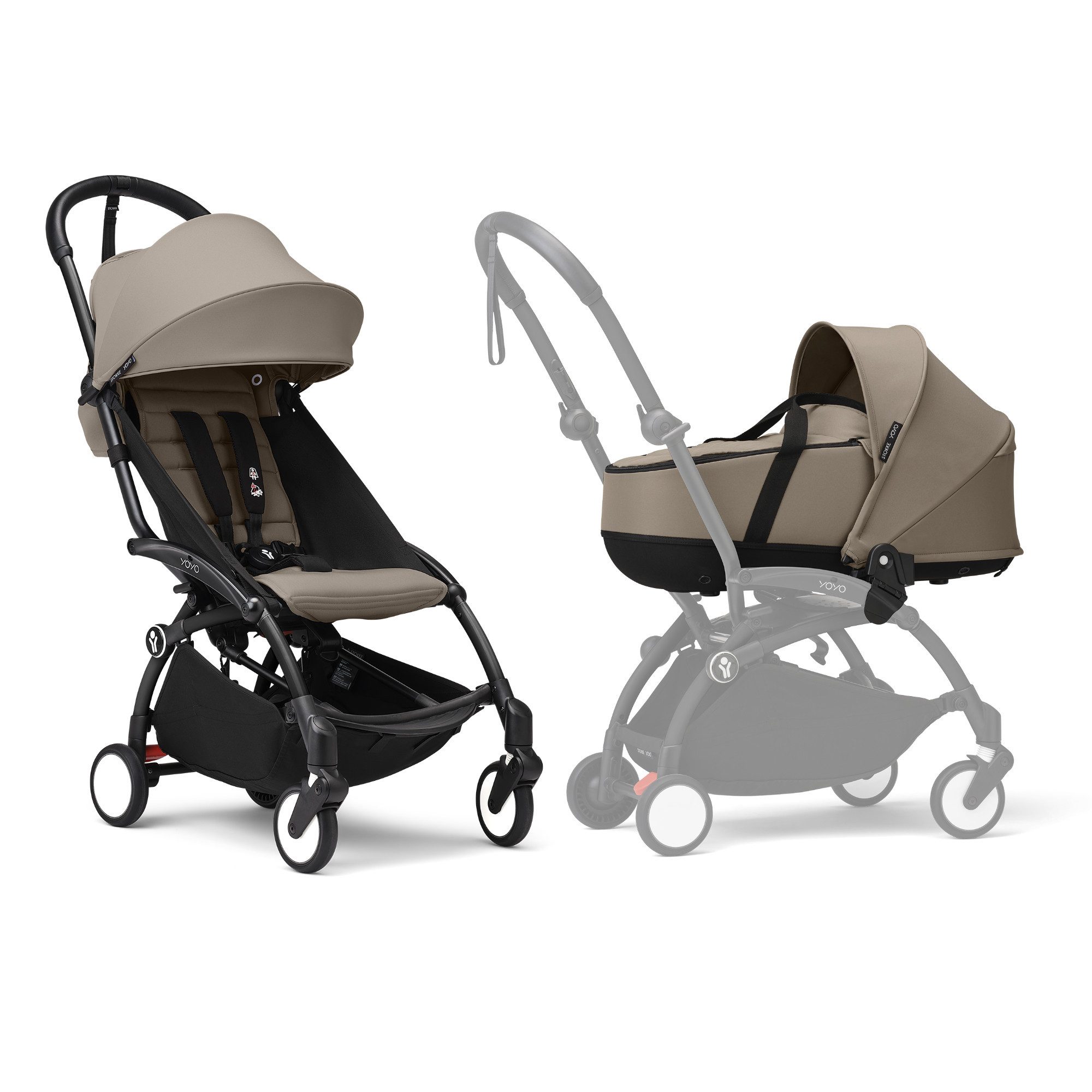 Stokke Kinder-Buggy YOYO³ Kinderwagen mit Liegewanne