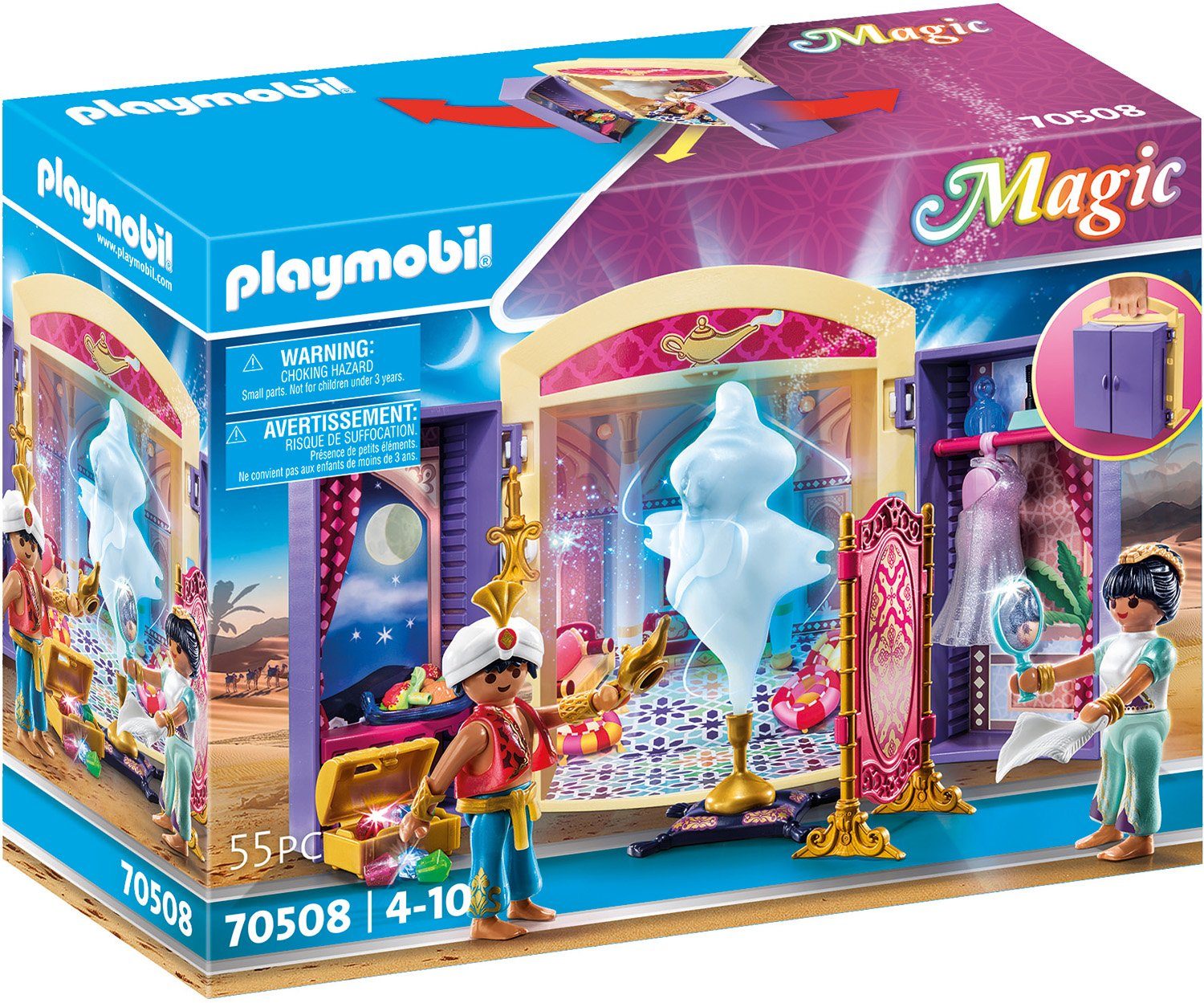 Image of Playmobil® Konstruktions-Spielset »Spielbox Orientprinzessin (70508), Magic«