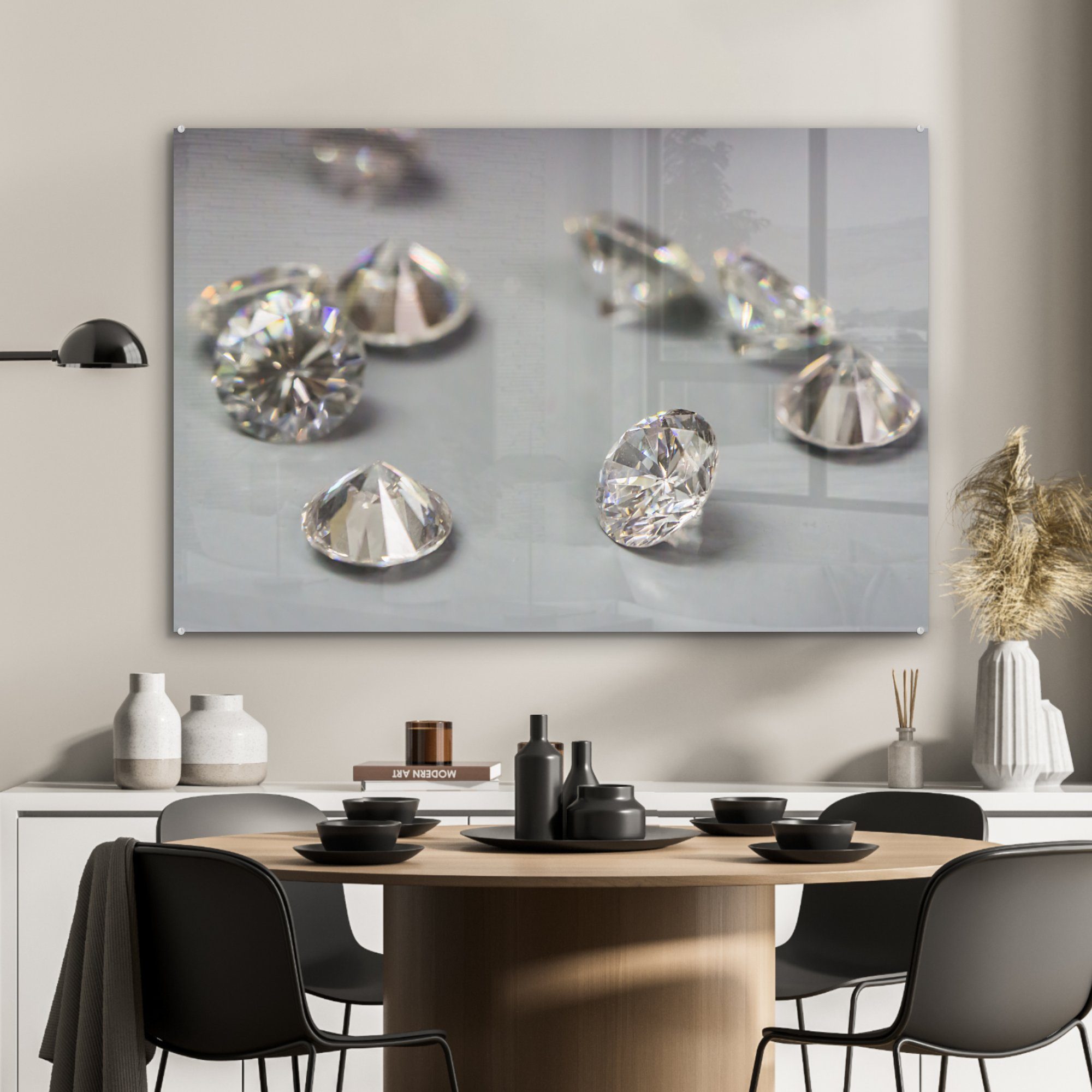 MuchoWow Schlafzimmer St), Acrylglasbild & Diamant, (1 Acrylglasbilder Wohnzimmer