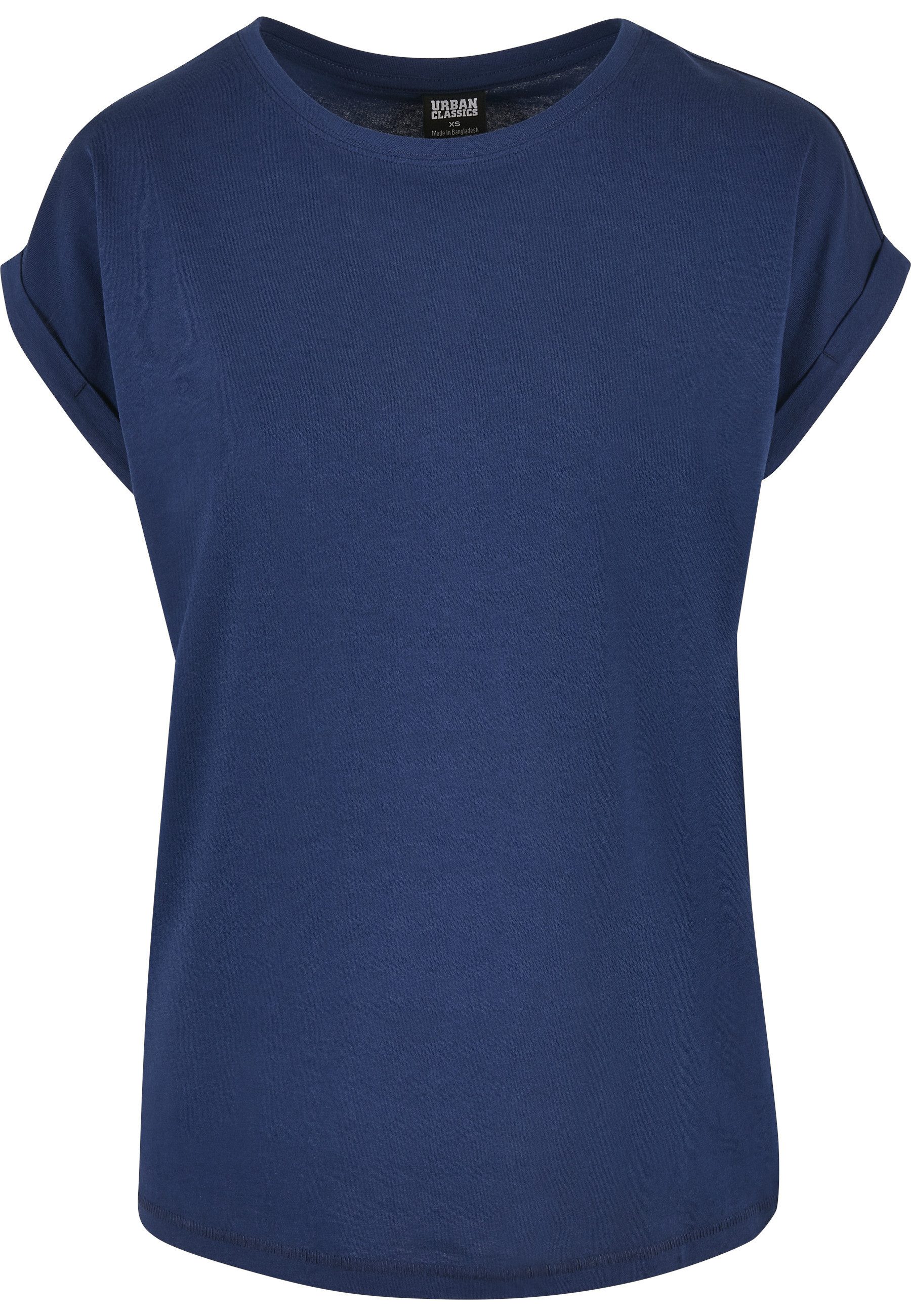 URBAN CLASSICS Kurzarmshirt Urban Classics Damen Ladies Extended Shoulder Tee (1-tlg)