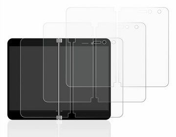 Savvies Schutzfolie für Microsoft Surface Duo, Displayschutzfolie, 6 Stück, Folie klar