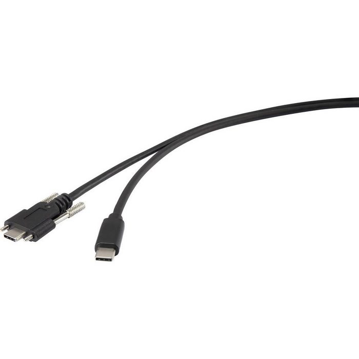 Renkforce USB 3.1 (Gen 1) Anschlusskabel C/C USB-Kabel (1.00 cm)