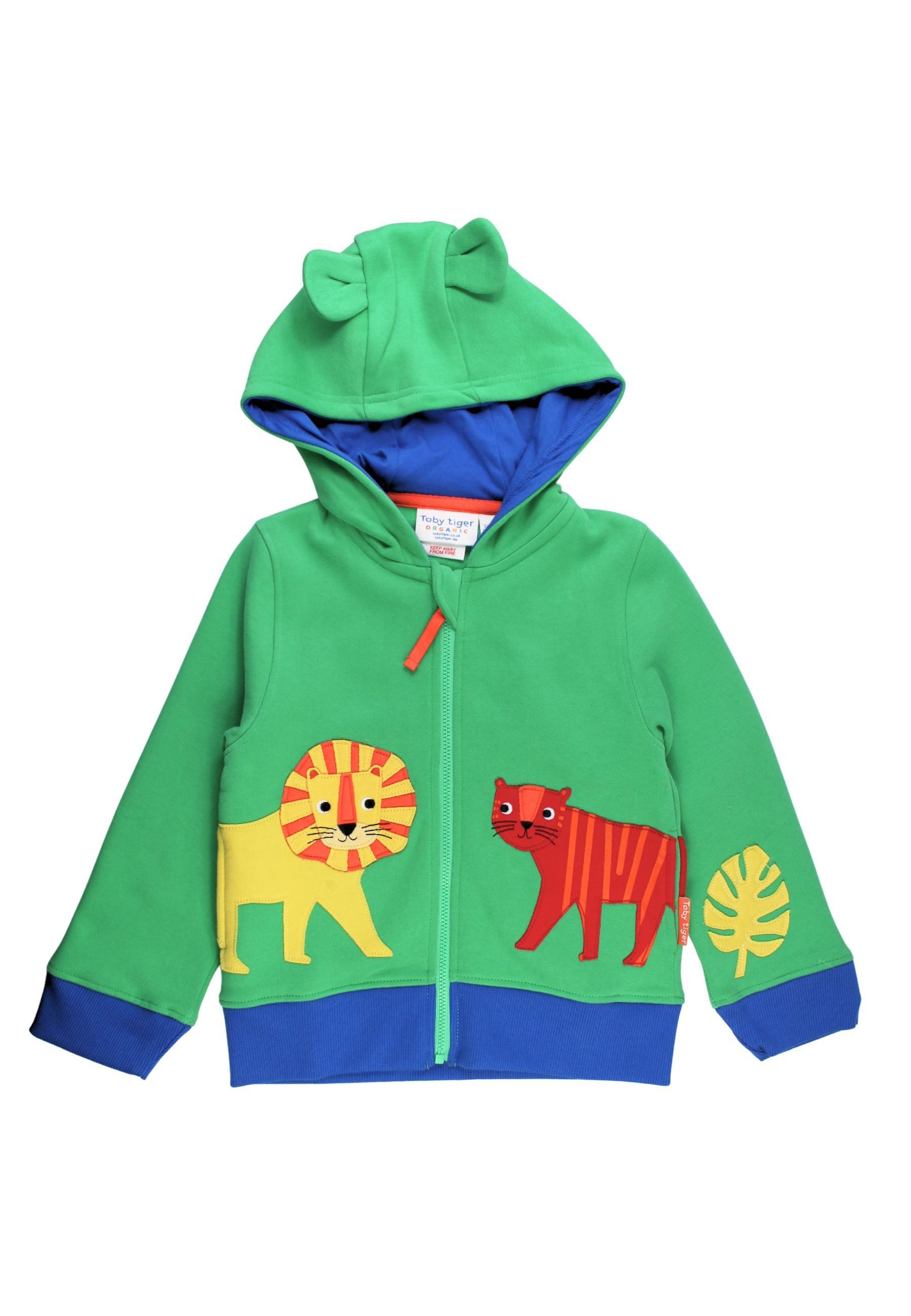 Toby Tiger Sweatjacke