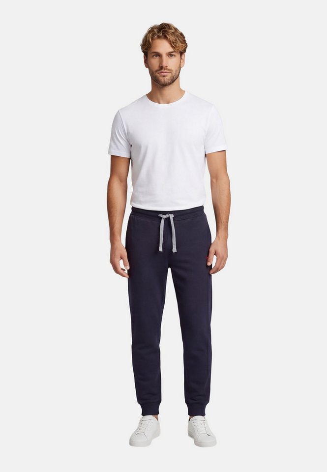 U.S. Polo Assn. Jogginghose USNaate Herren – Sweatpants mit Kordelzug und Bündchen Bequeme Sporthose mit Taschen und elastischem Bund
