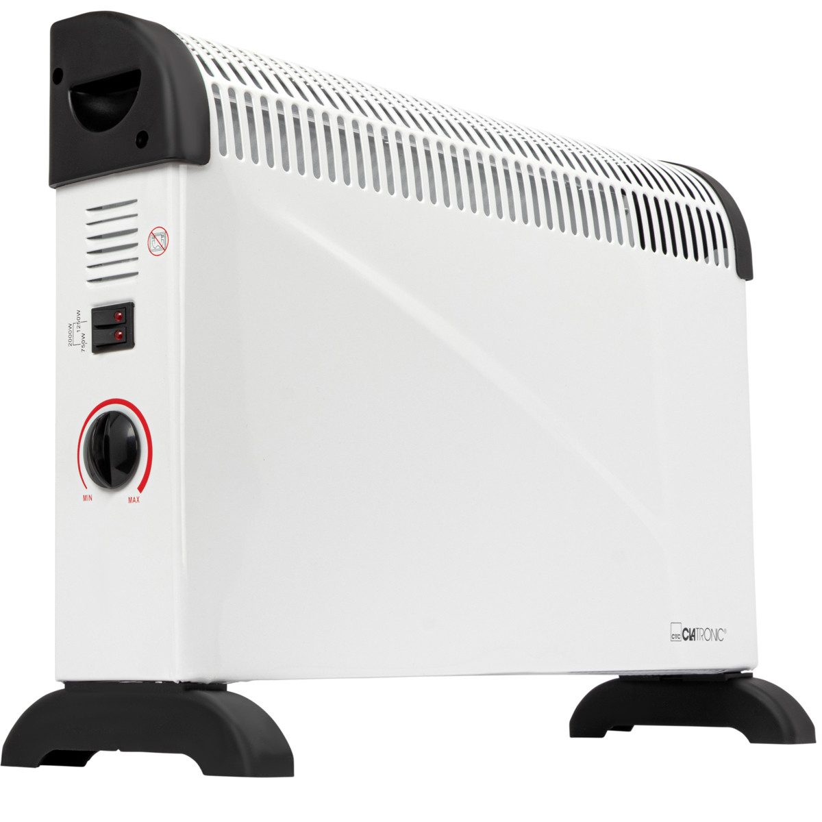 CLATRONIC Konvektor KH 3077 N, mit 3 Heizstufen, Überhitzungsschutz, 2000 W günstig online kaufen