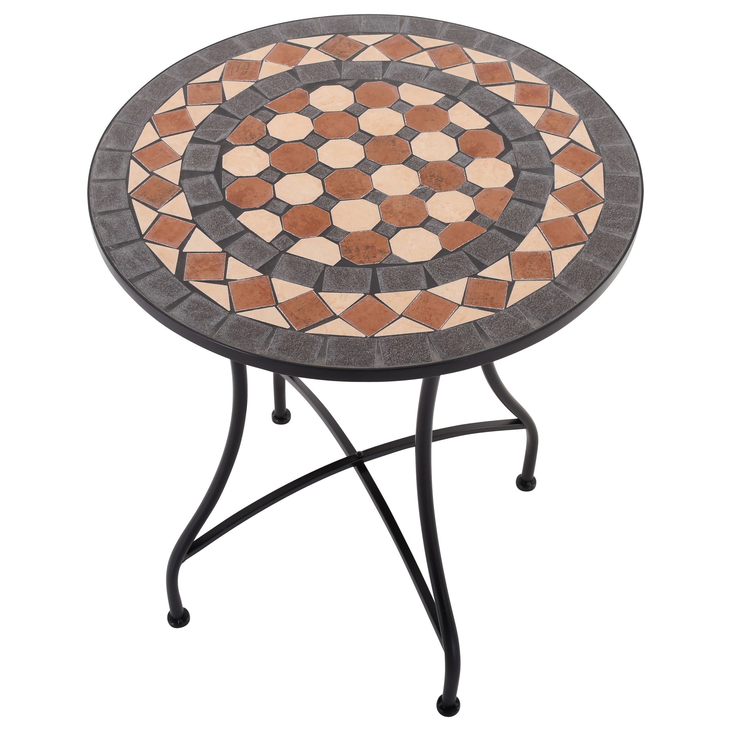 Raburg Gartentisch Mosaiktisch Mayla, verschiedene Farben & Designs, 60