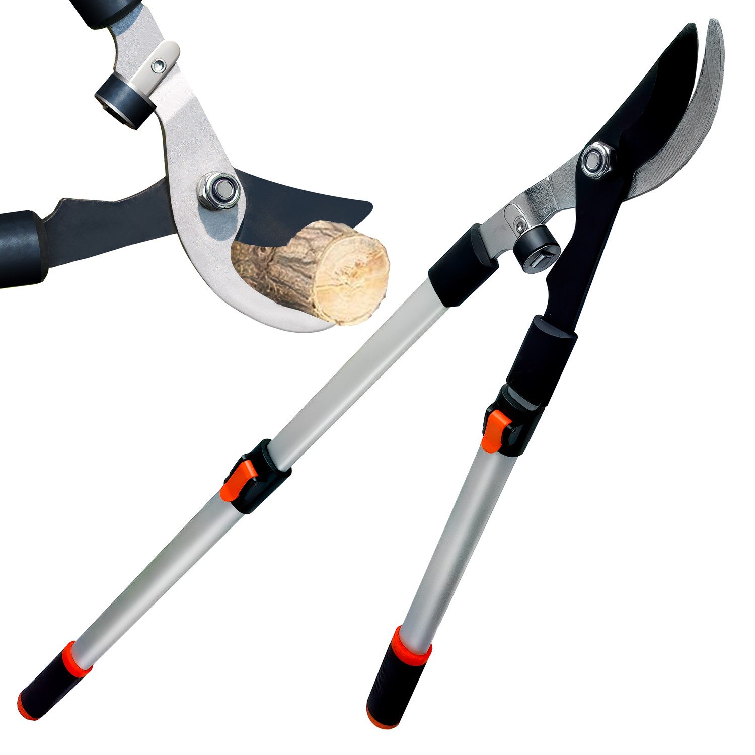 Goods+Gadgets Astschere Teleskop Gartenschere, geschmiedete Klinge aus rost günstig online kaufen