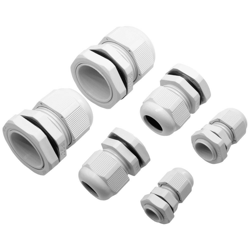 Quadrios Kabelsockel Kabelverschraubungs-Sortiment, - PG, 60 teilig 2009CA106