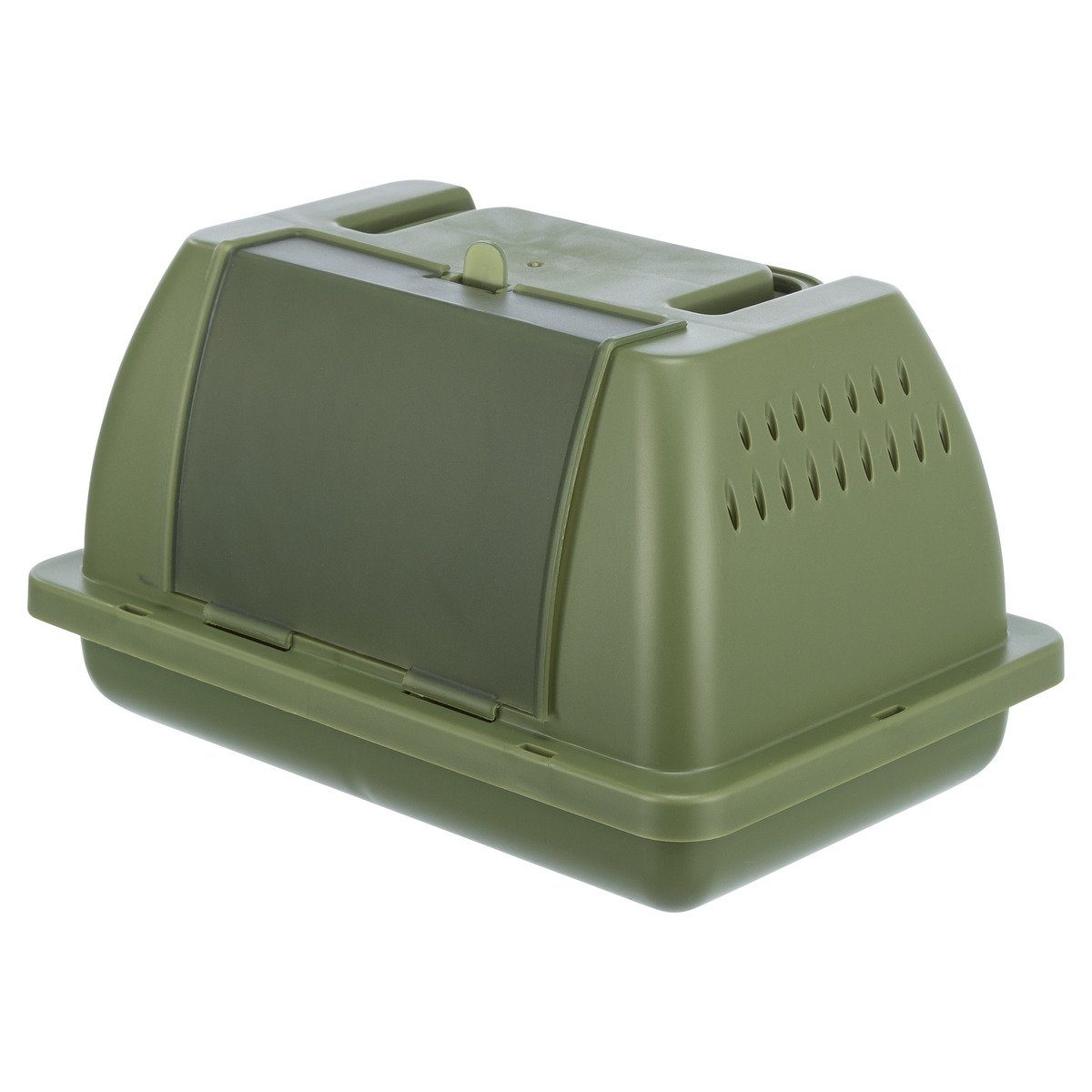 Tiertransportbox Transportbox olivgrün für Vögel