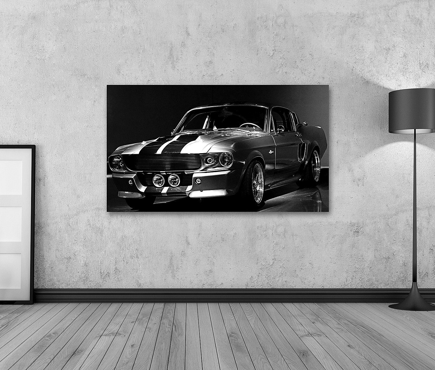 islandburner Leinwandbild Bild auf Leinwand 1967 Ford Mustang Shelby Gt 500 günstig online kaufen