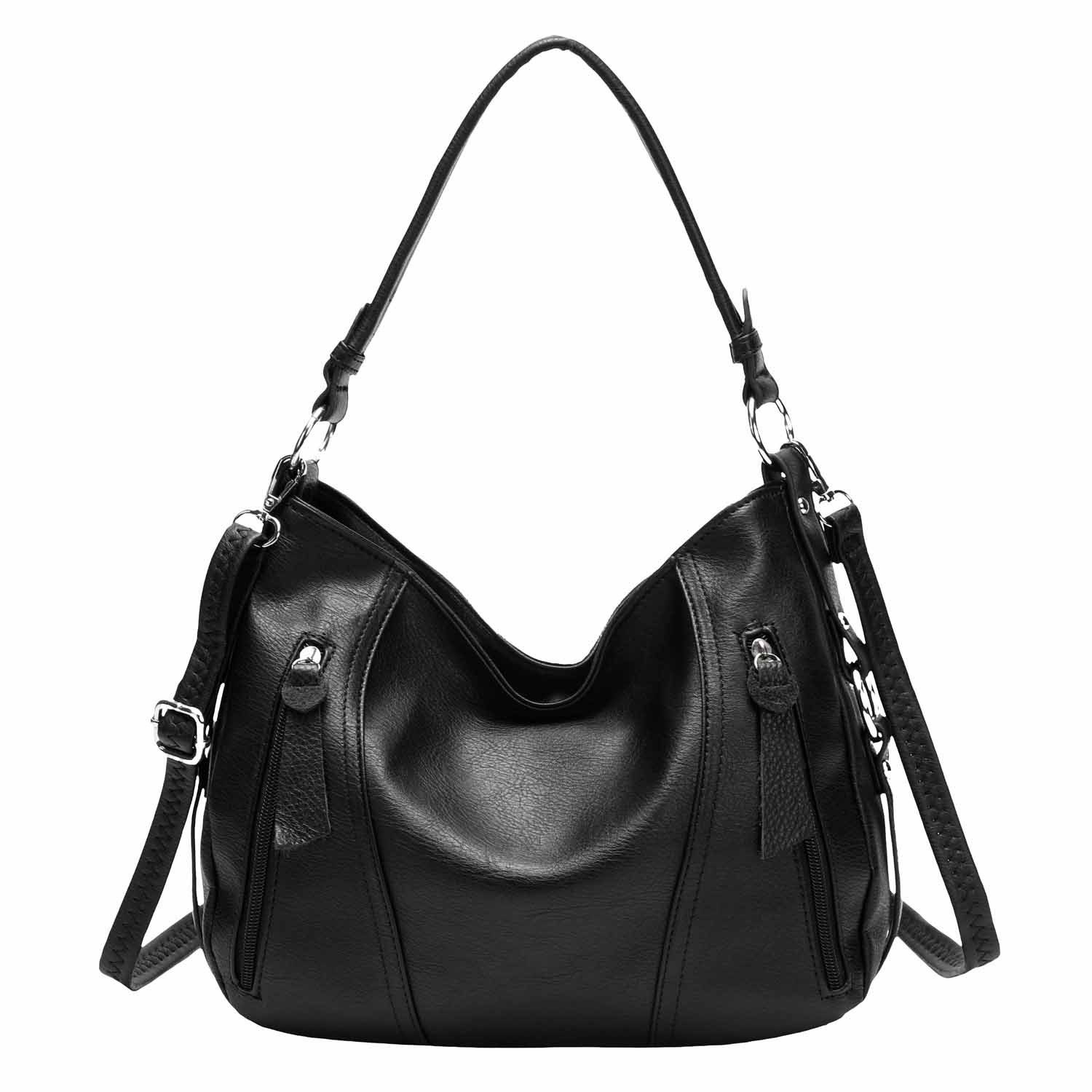 ITALYSHOP24 Schultertasche Damen Tasche Shopper Hobo-Bag Crossbody CrossOve günstig online kaufen