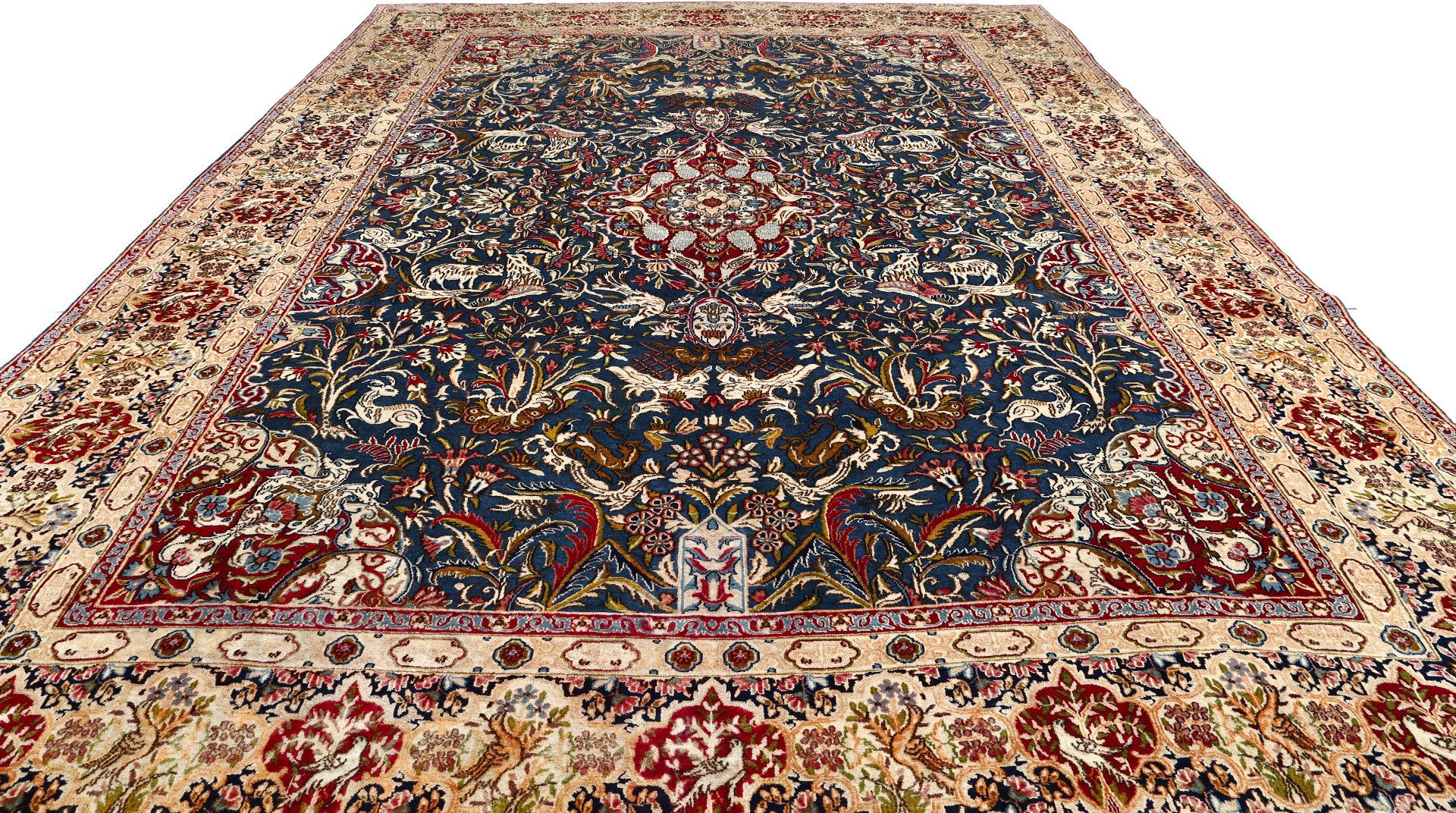 Carpet Avenue Teppich Kerman 402x303, Rechteck, Höhe: 9 mm