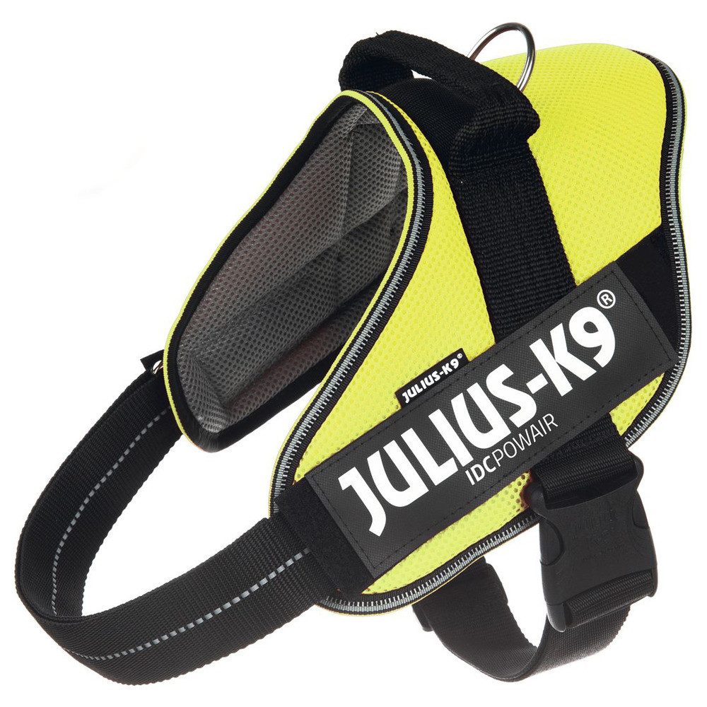 Julius-K9 Hunde-Powergeschirr Hundegeschirr IDC Powair neon