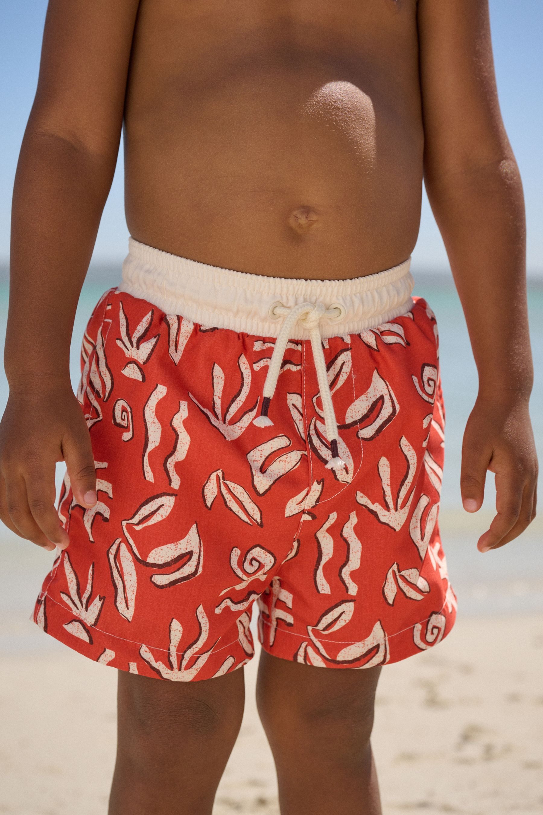 Next Badeshorts Badeshorts mit Print (1-St)